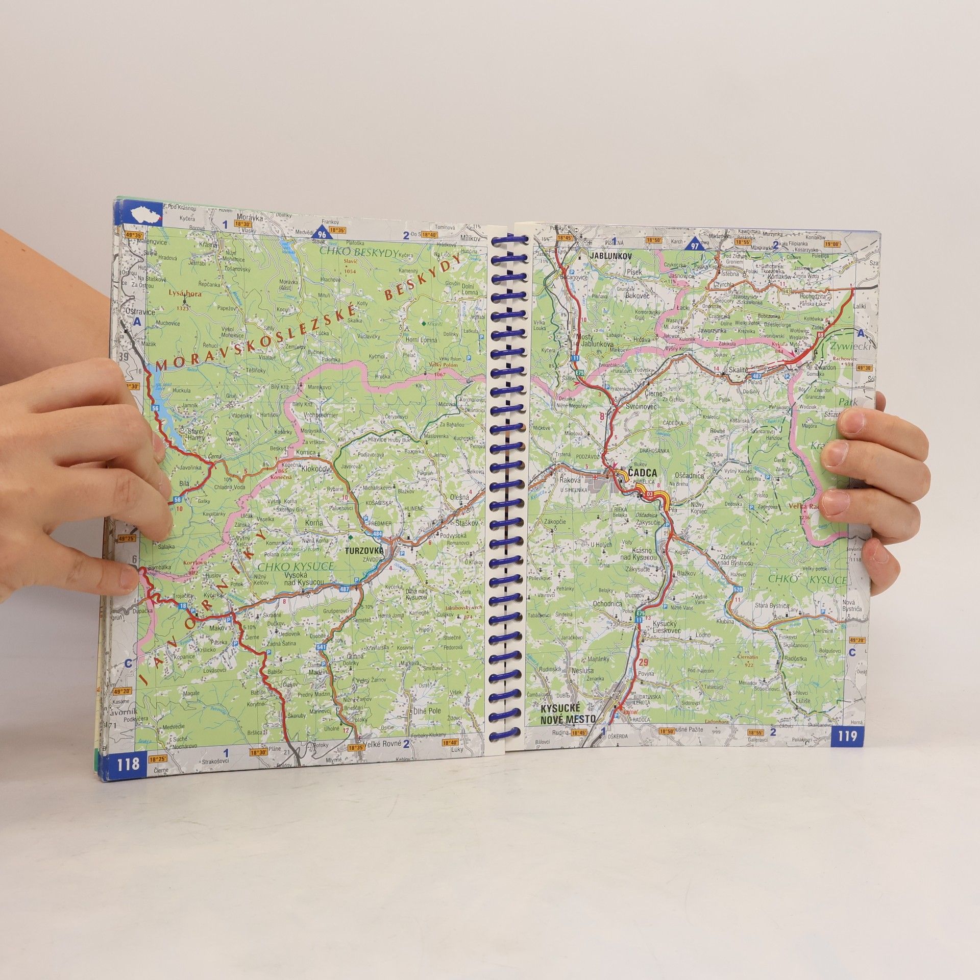 Autorenkollektiv Marco Polo autoatlas 1:150 000 Česká republika