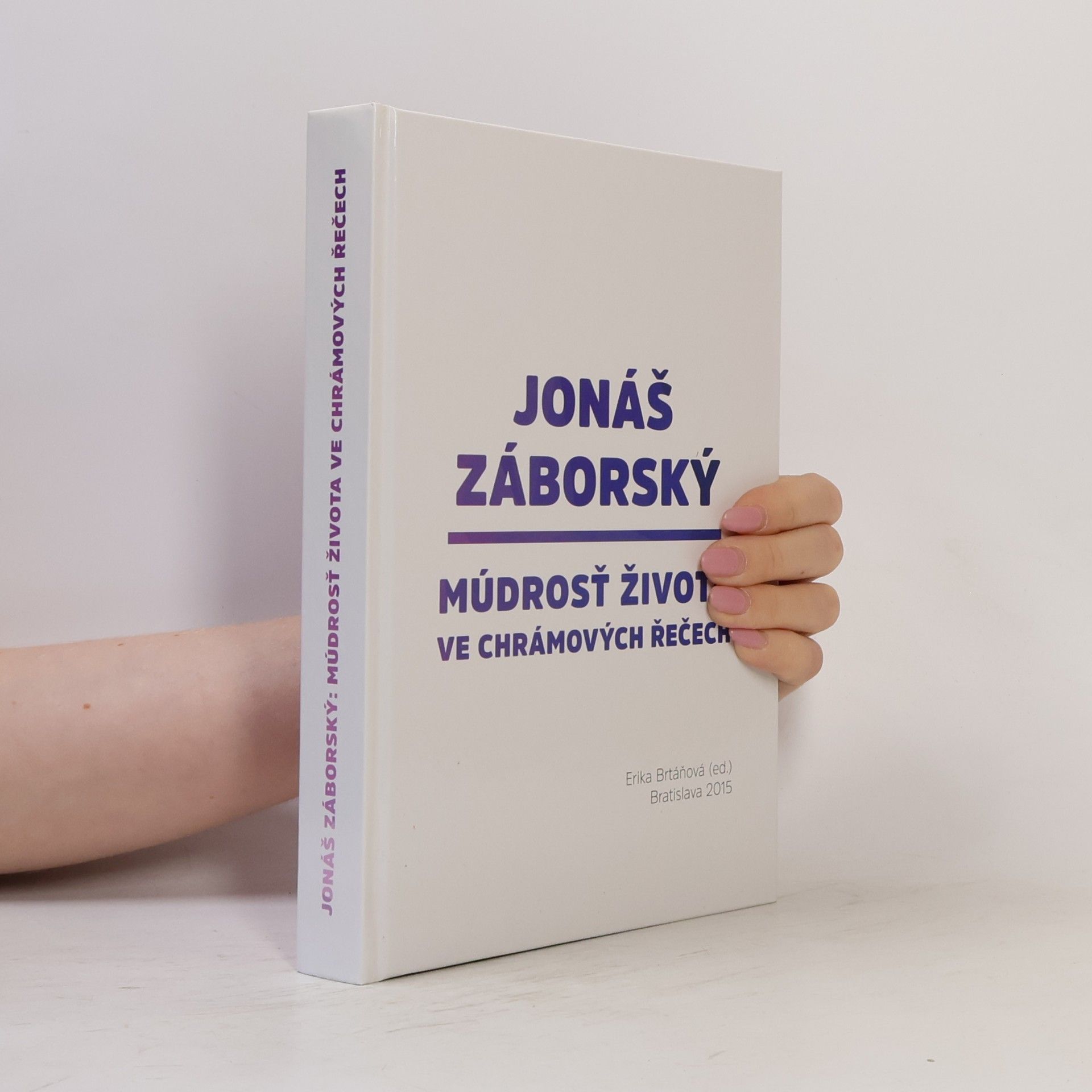 Jonáš Záborský: Múdrosť života ve chrámových rečech
