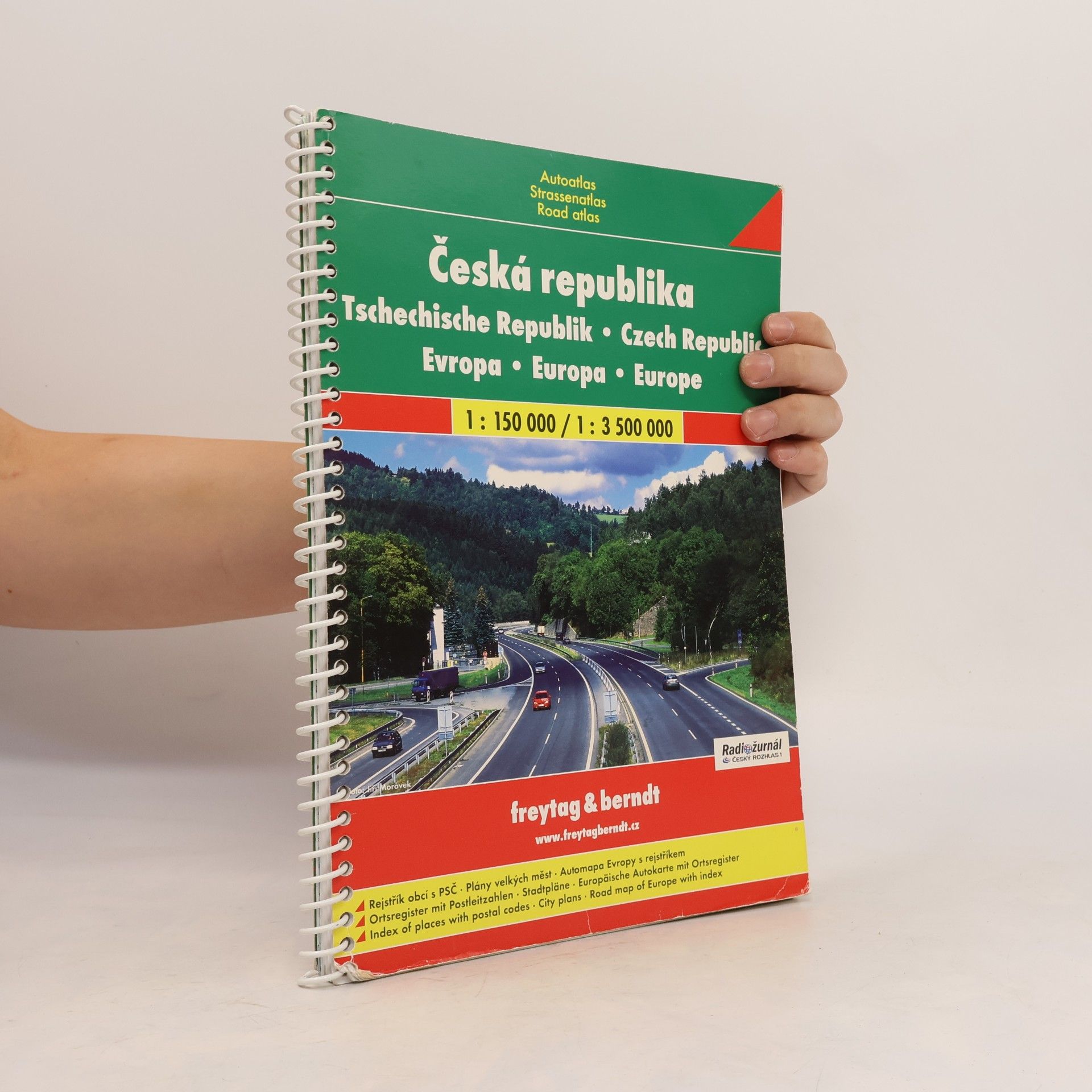 Kolektív autorov Česká republika 1 : 150 000 autoatlas