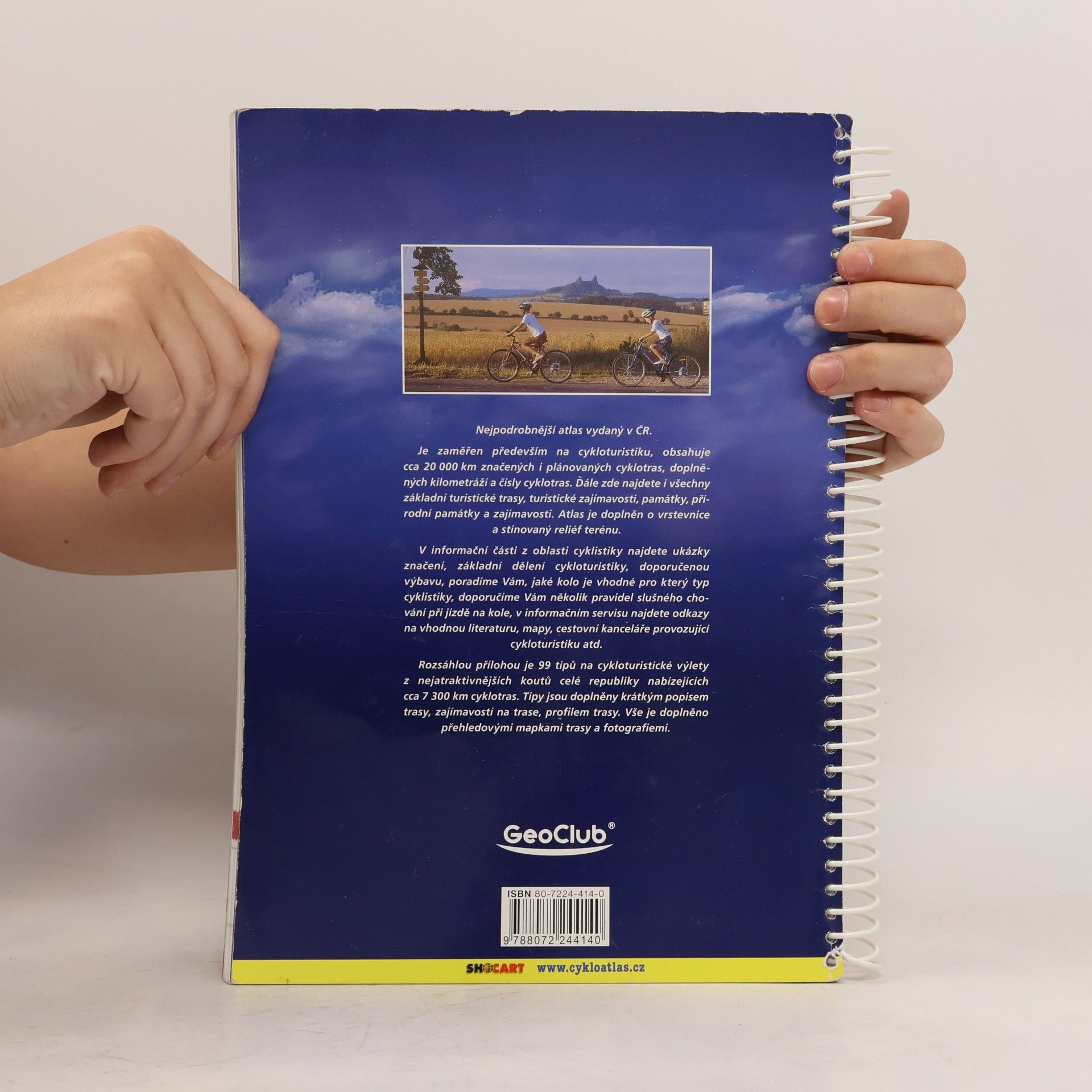 Autores varios Cykloatlas Česko 1: 100 000. 99 tipů na cykloturistické výlety. 32 000 km cyklotras, kilometráž, čísla cyklotras...vše o cykloturistice