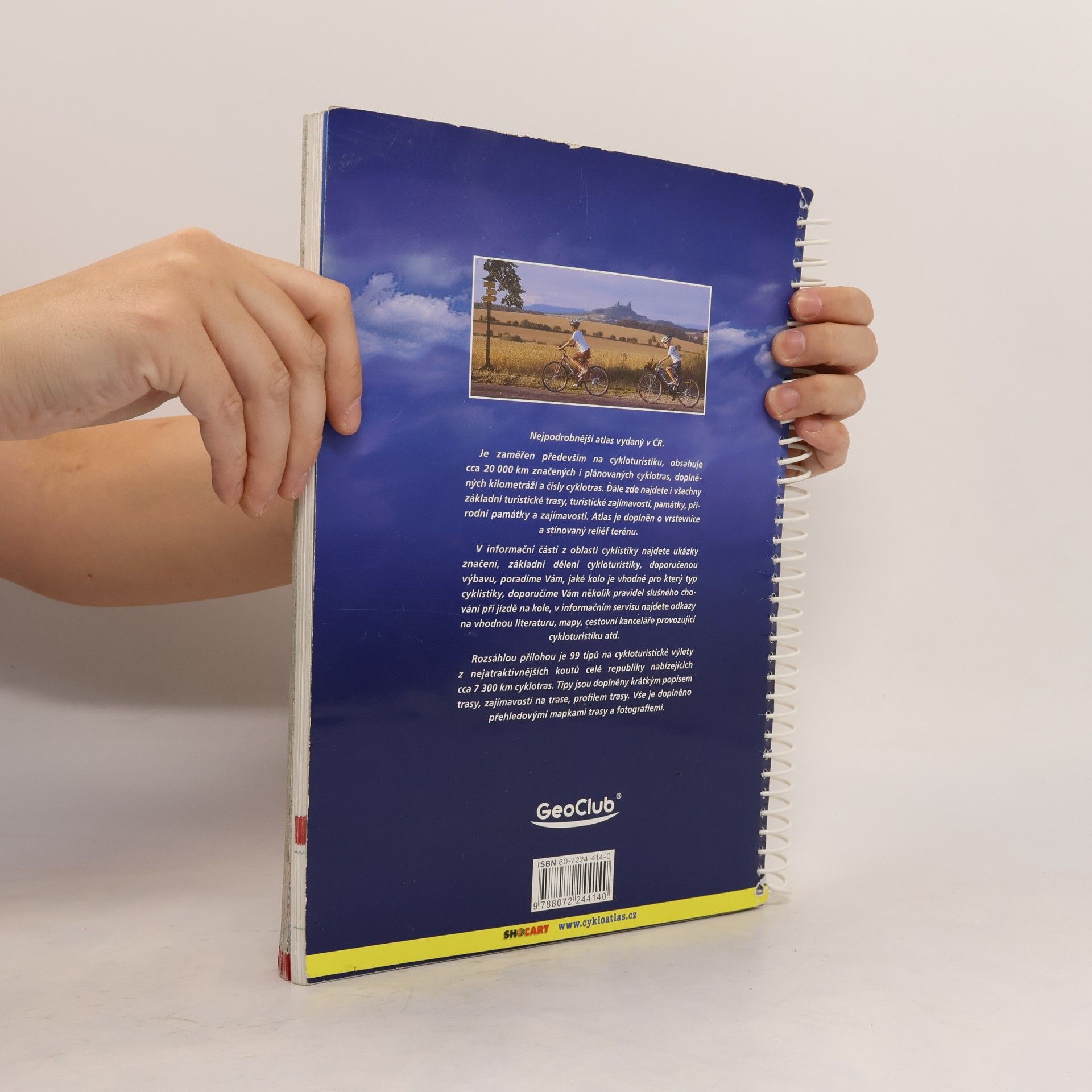 Autores varios Cykloatlas Česko 1: 100 000. 99 tipů na cykloturistické výlety. 32 000 km cyklotras, kilometráž, čísla cyklotras...vše o cykloturistice