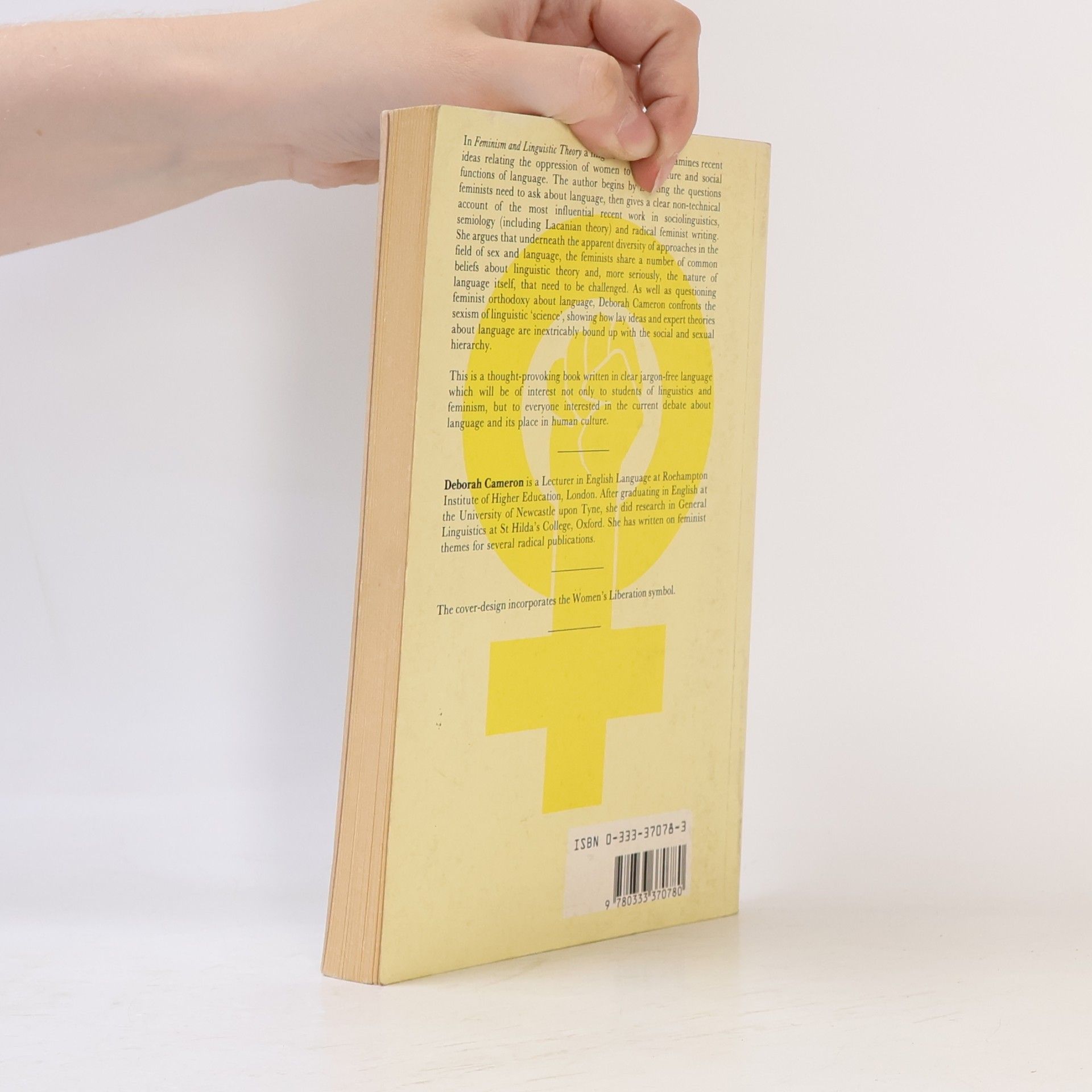Deborah Cameron Feminism and Linguistic Theory
