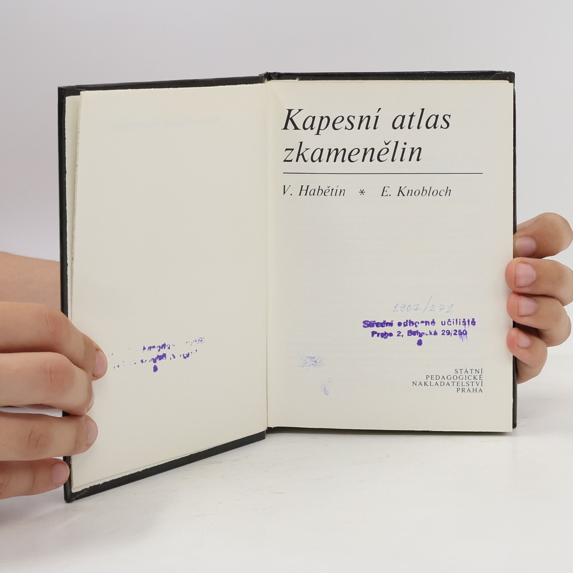 Vladimír Habětín Kapesní atlas zkamenělin
