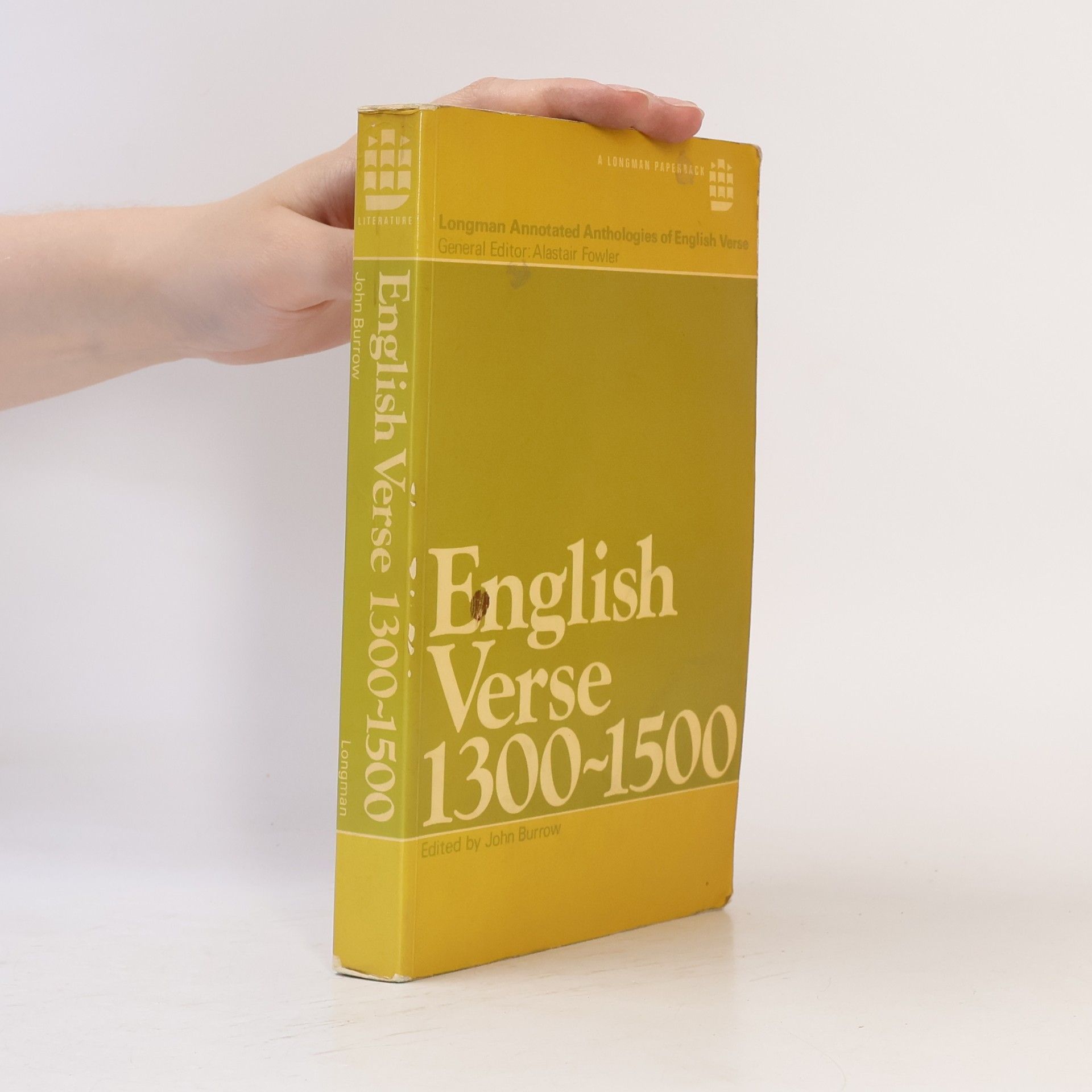 Longman Annotated Anthologies of English Verse: English Verse, 1300-1500