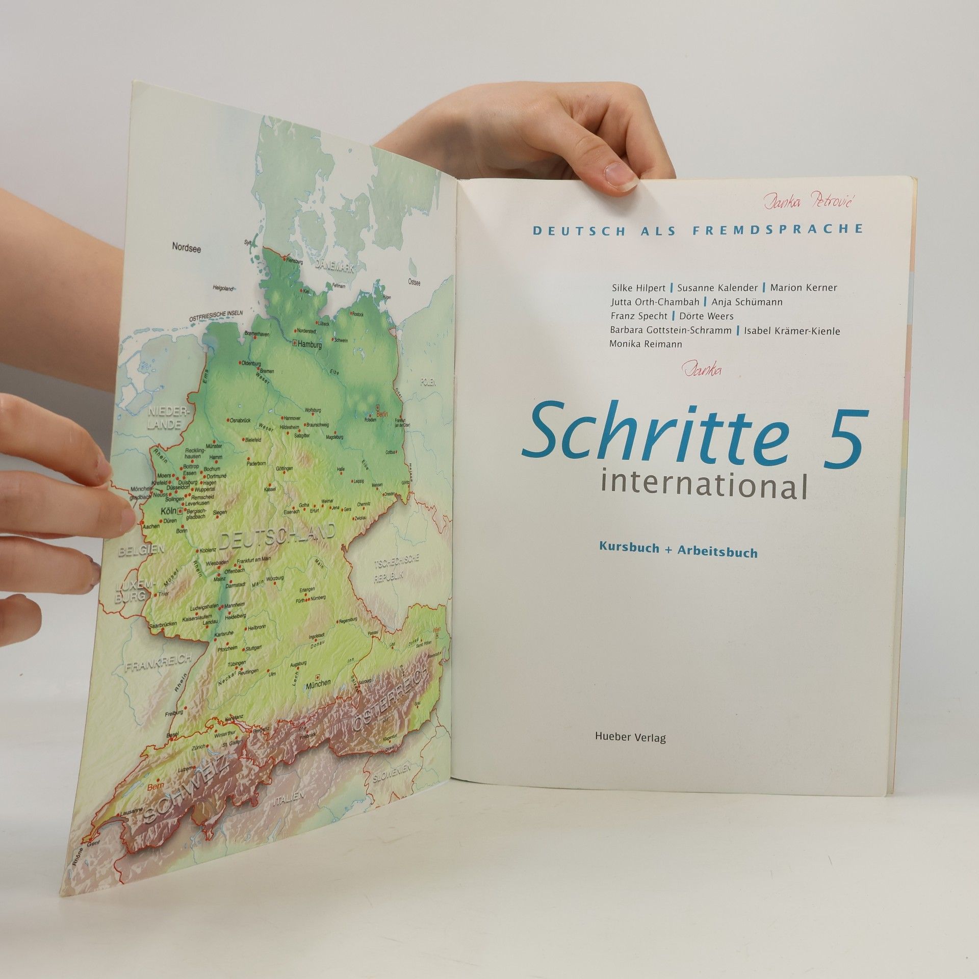 Silke Hilpert Schritte 5 international : deutsch als fremdsprache : kursbuch + arbeitsbuch