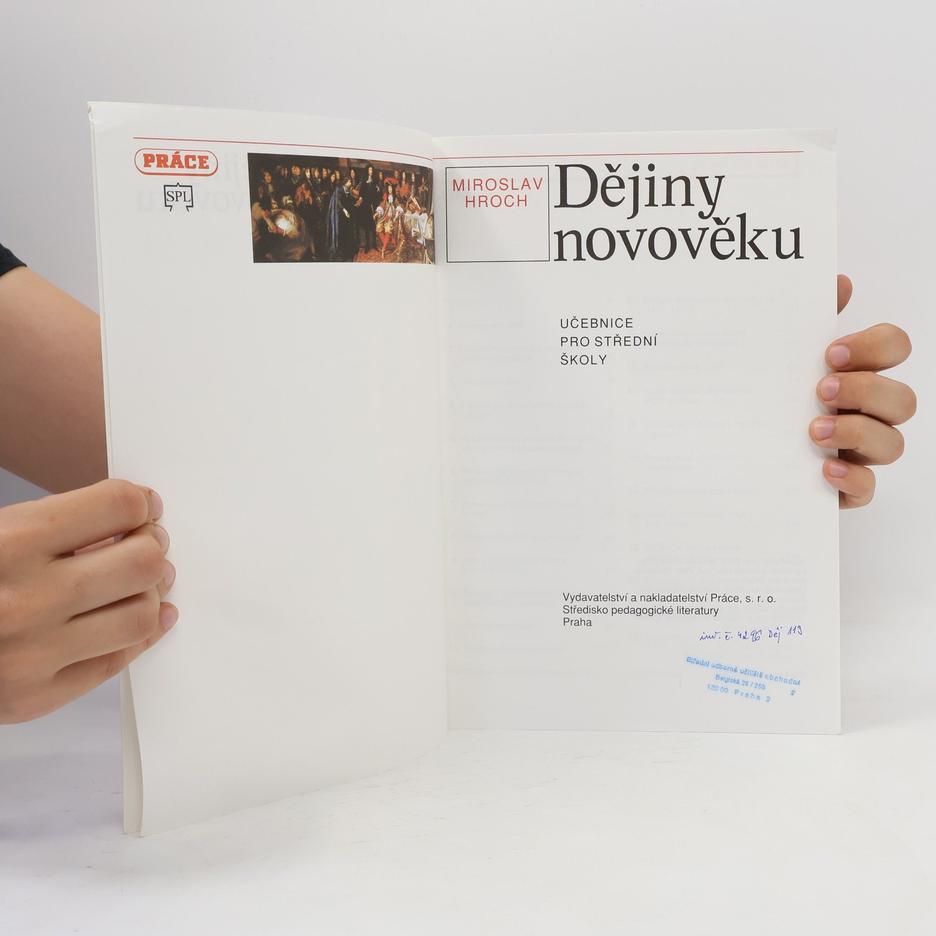 Miroslav Hroch Dějiny novověku