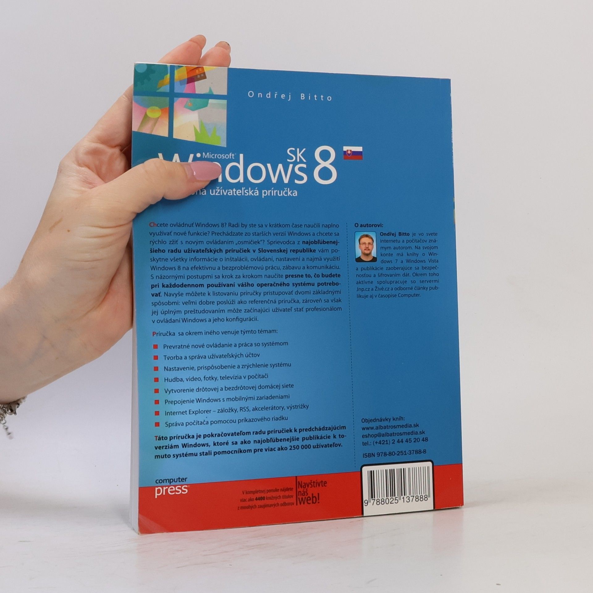 Ondřej Bitto Microsoft Windows 8 SK: podrobná užívateľská príručka