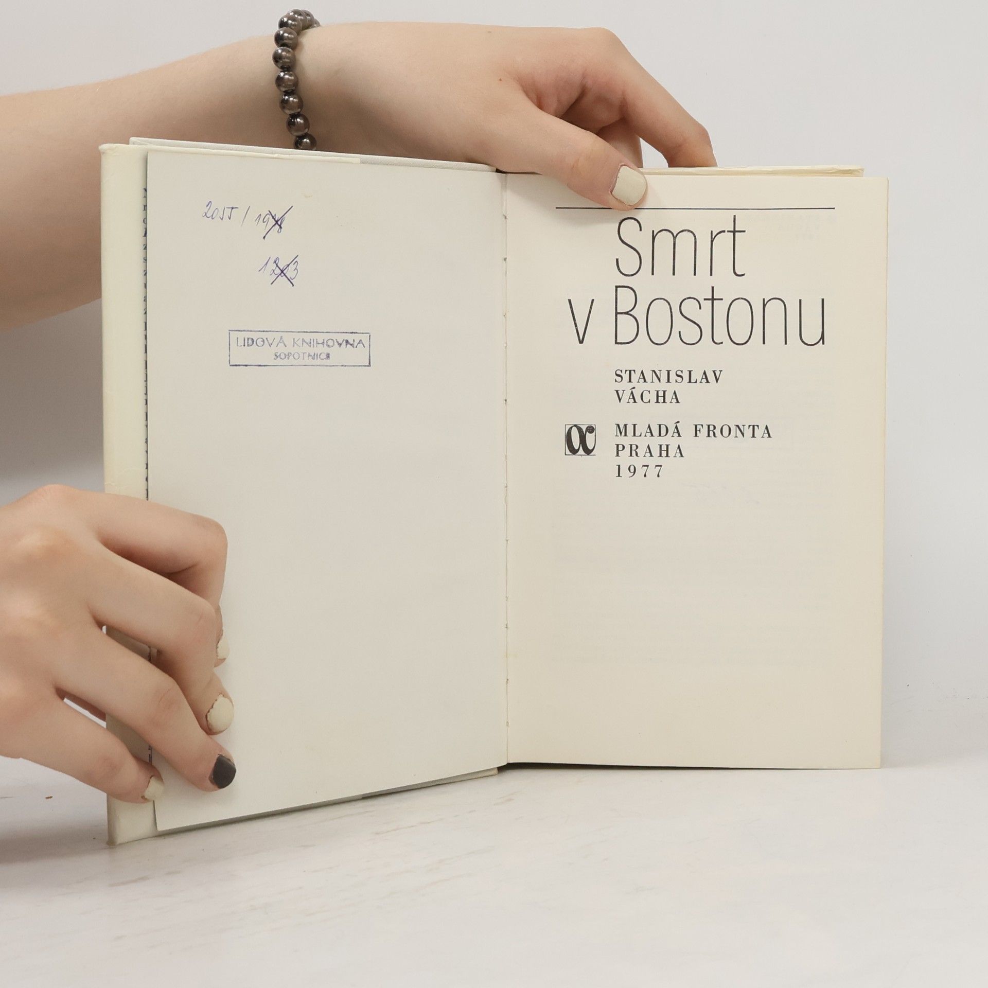 Stanislav Vácha Smrt v Bostonu