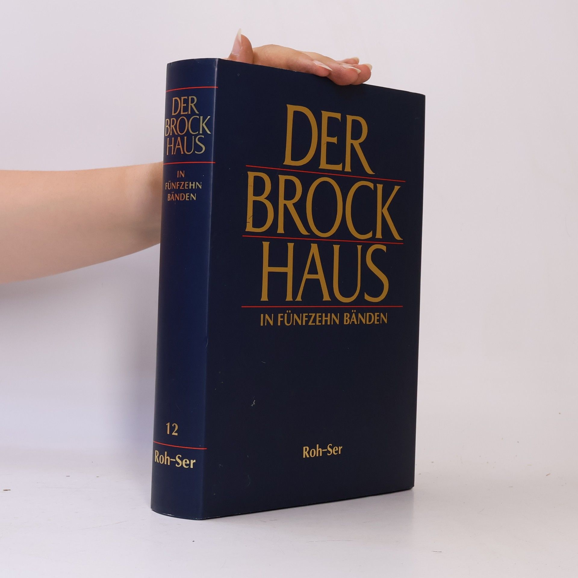 Autorenkollektiv Der Brock Haus in fünfzehn Bänden 12. Roh-Ser