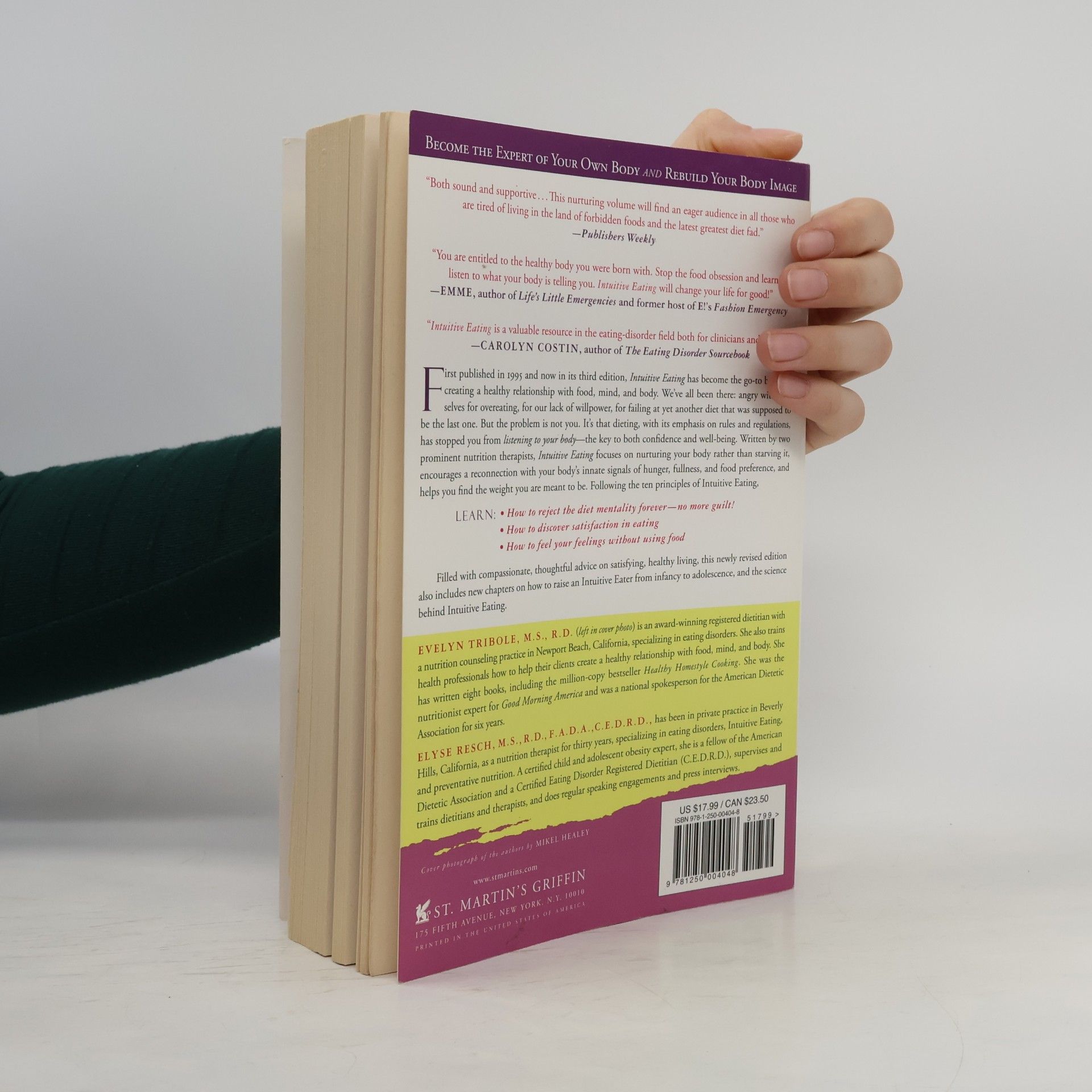 Elyse Resch Intuitive eating : a revolutionary program that works