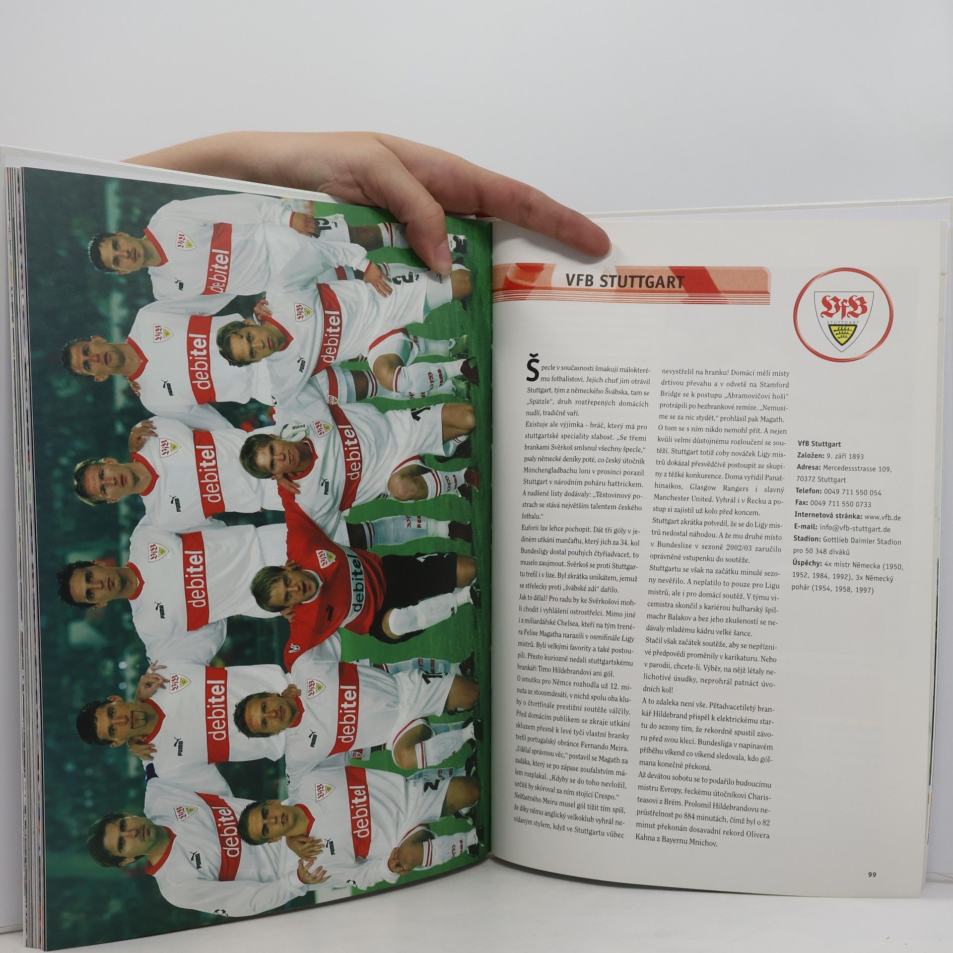 Jan Palička Nejlepší fotbalové kluby 2005