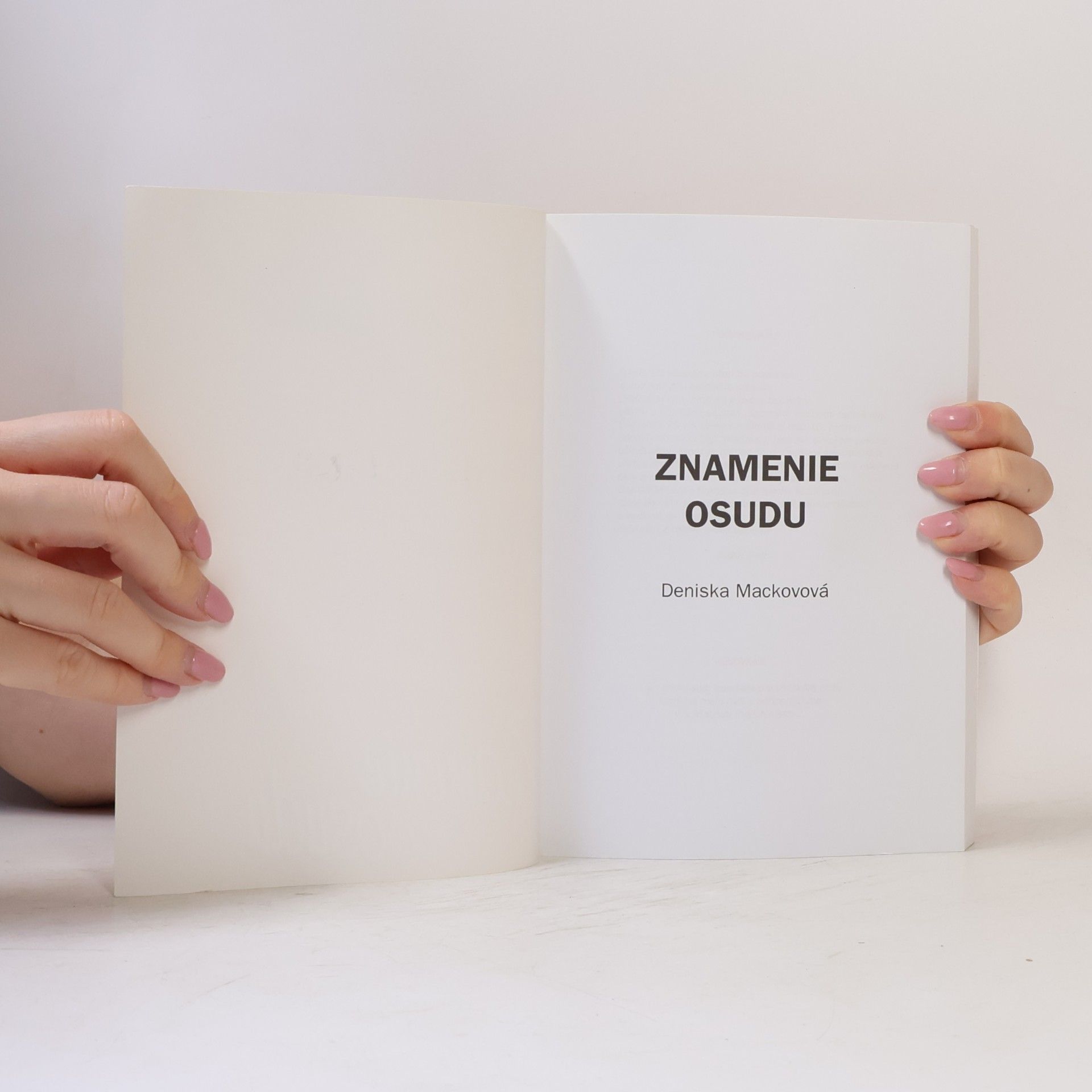 Mackovová Denisa Znamenie osudu
