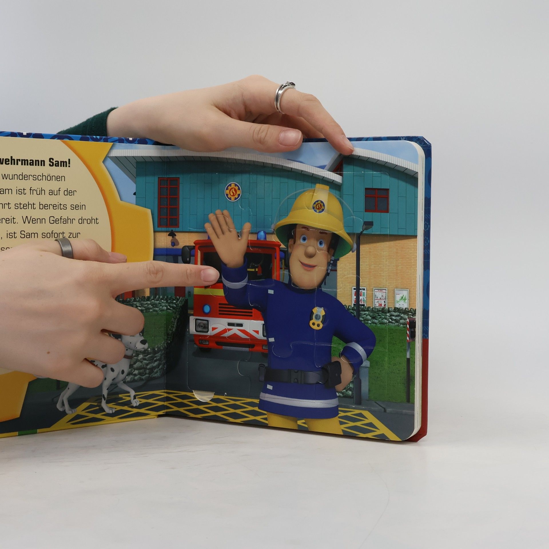 Autorenkollektiv Fireman Sam. Knižka s Puzzle