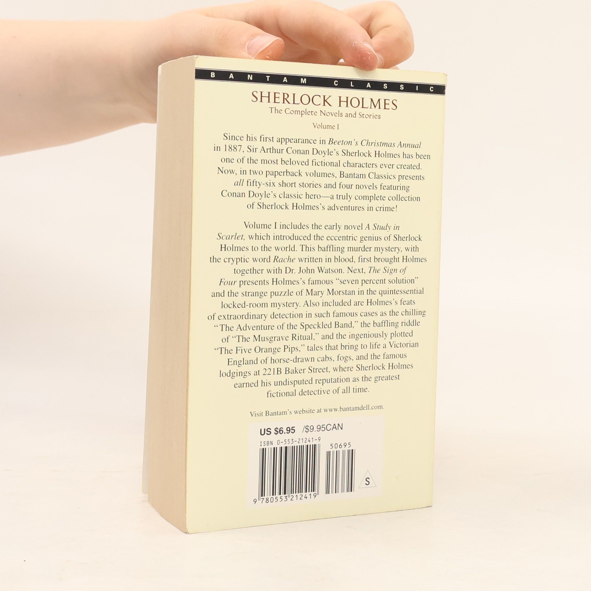Arthur Conan Doyle Sherlock Holmes: The complete novels and stories. Volume I