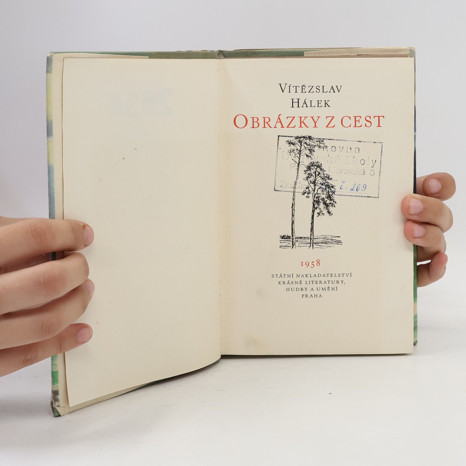Vítězslav Hálek Vybrané spisy V. Obrázky z cest
