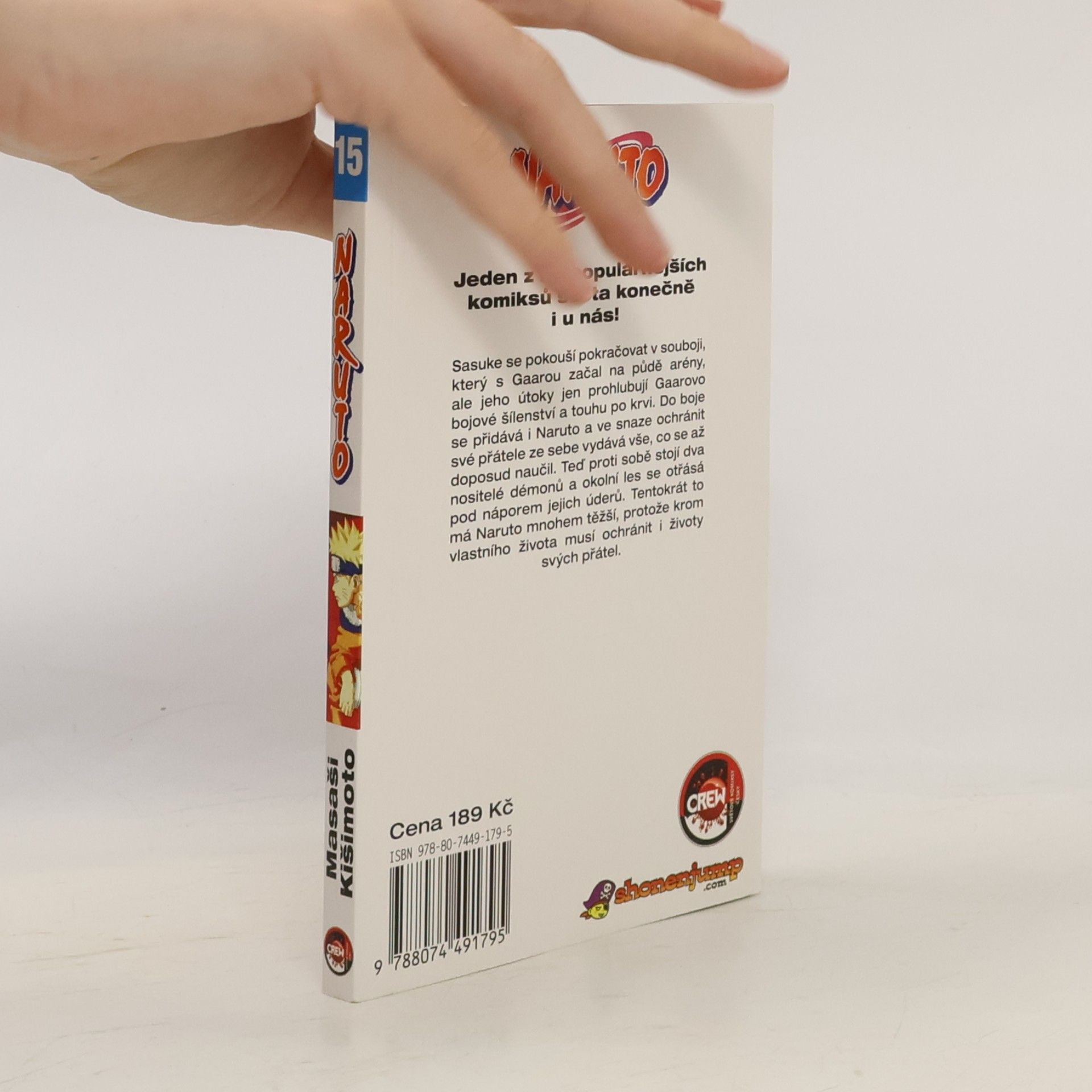 Masashi Kishimoto Naruto. 15. díl, Narutův styl!!