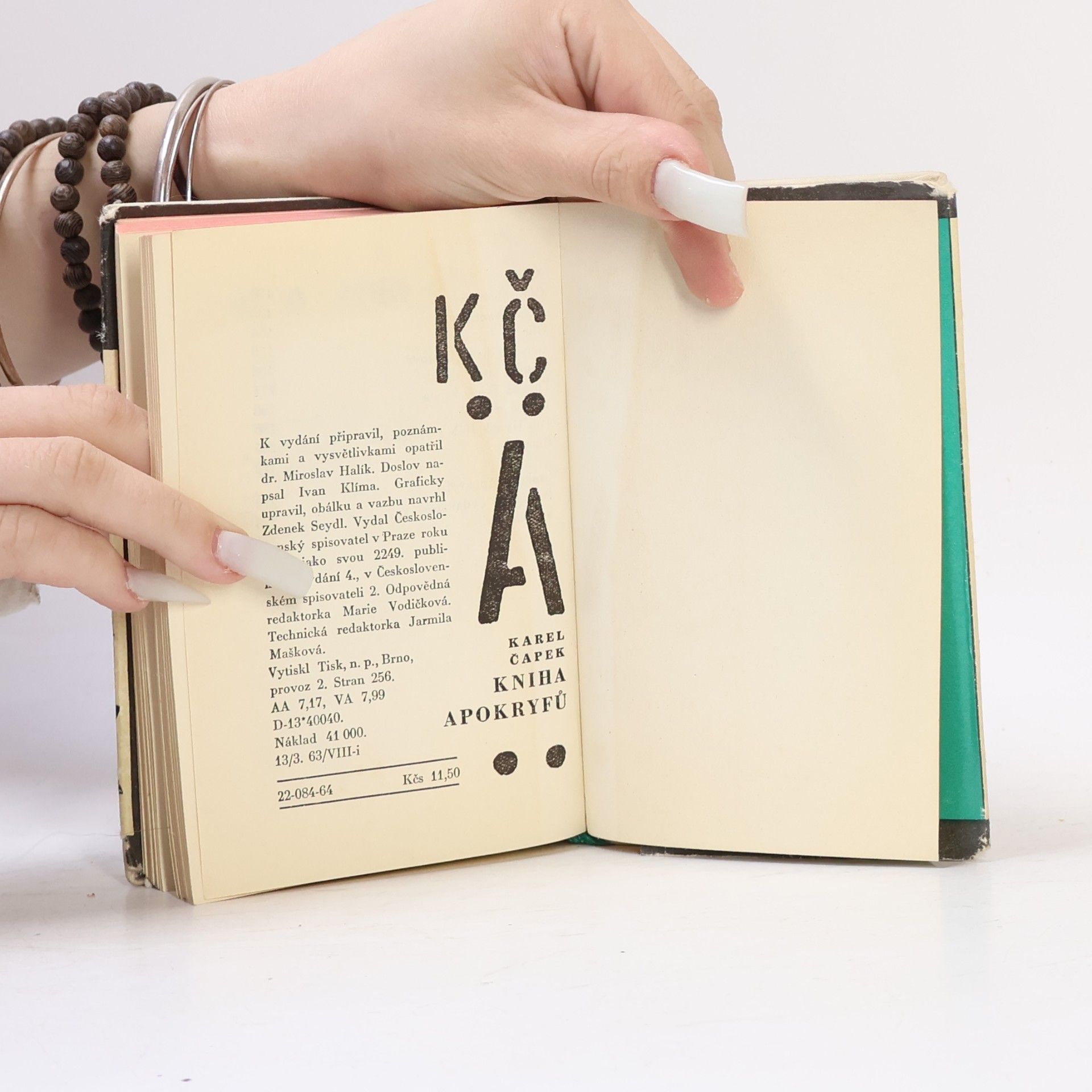 Karel Čapek Kniha apokryfů
