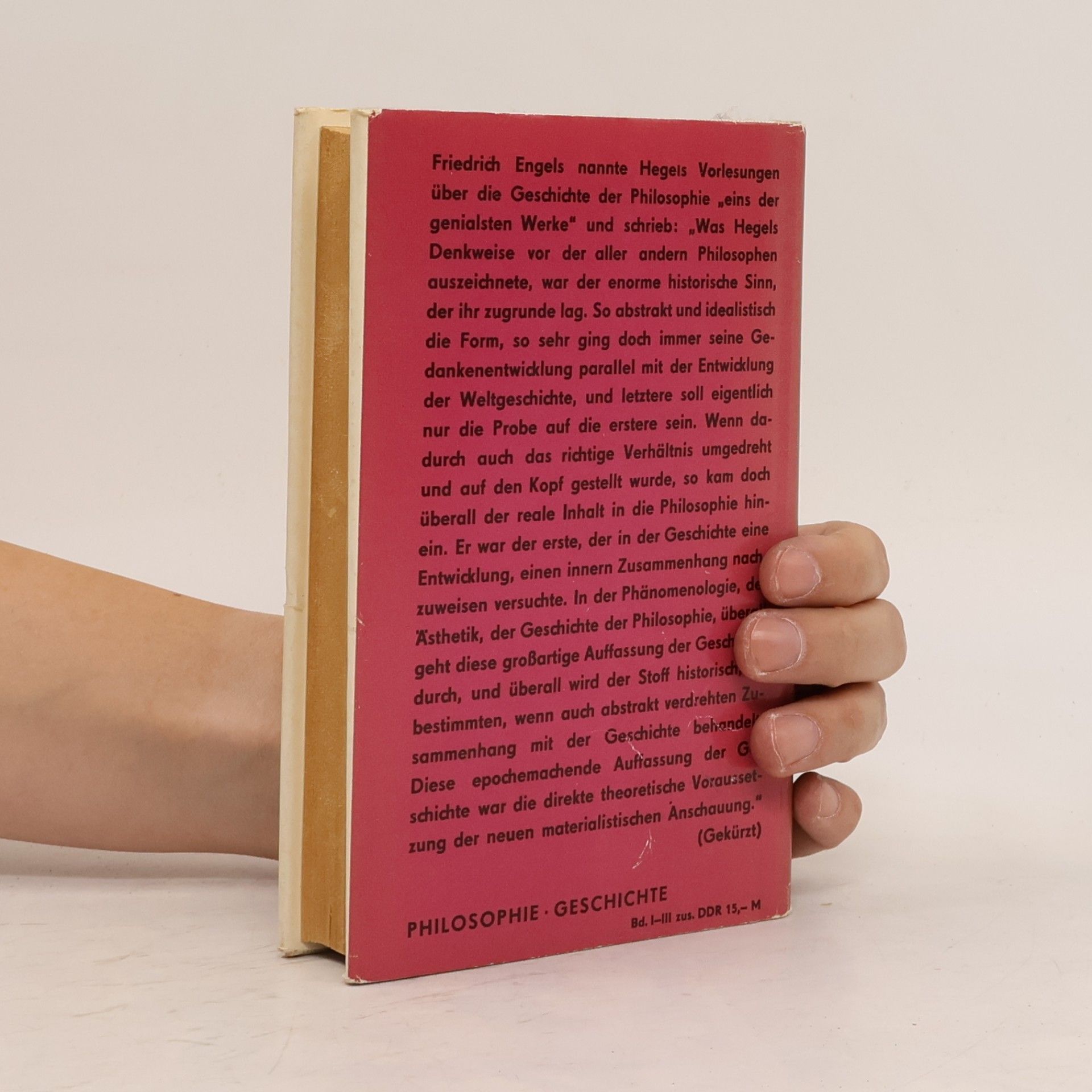 Georg Wilhelm Friedrich Hegel Vorlesungen über die Geschichte der Philosophie. Band II