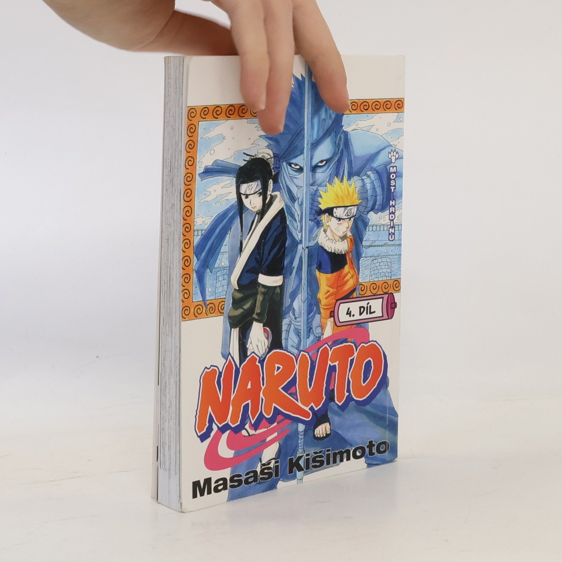 Masashi Kishimoto Naruto 4. díl. Most hrdinů