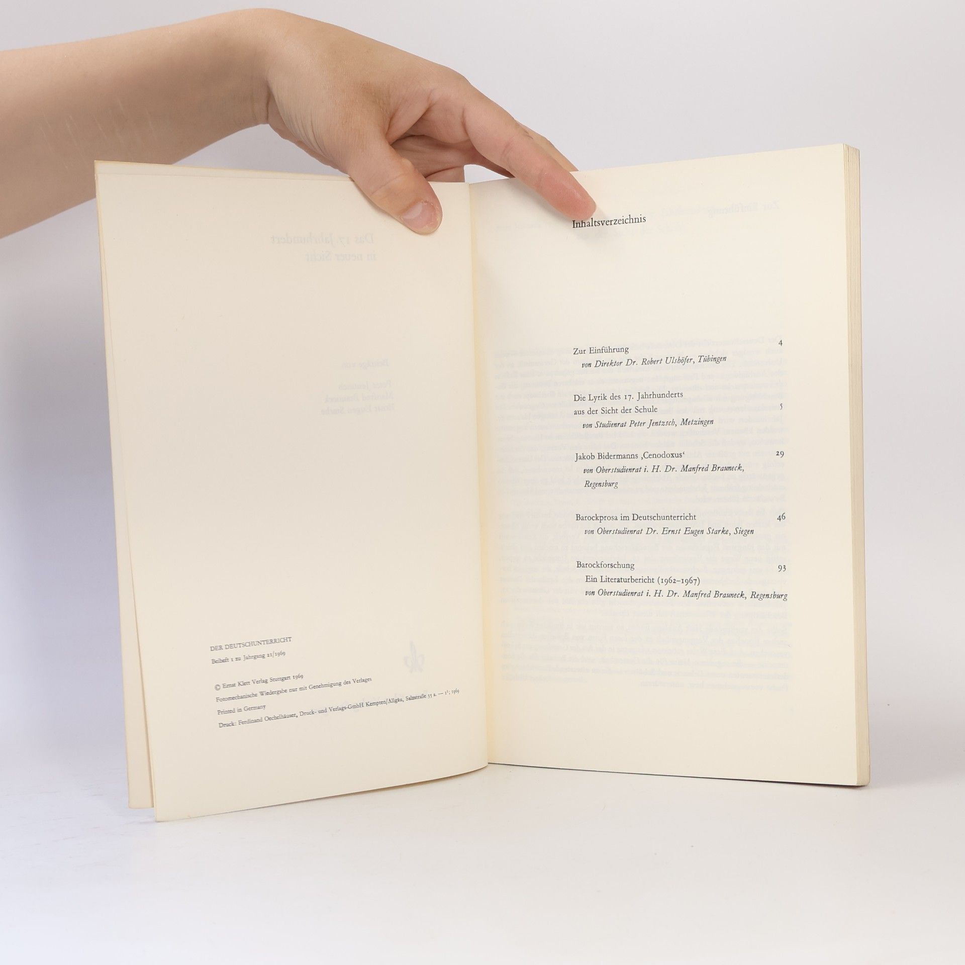 Autorenkollektiv Das 17. Jahrhundert in neuer Sicht