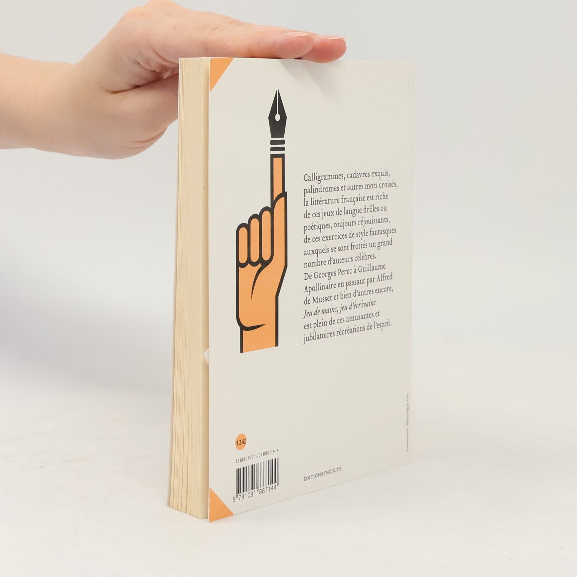 Collectif Jeu de mains, jeu d'écrivains: Une anthologie littéraire