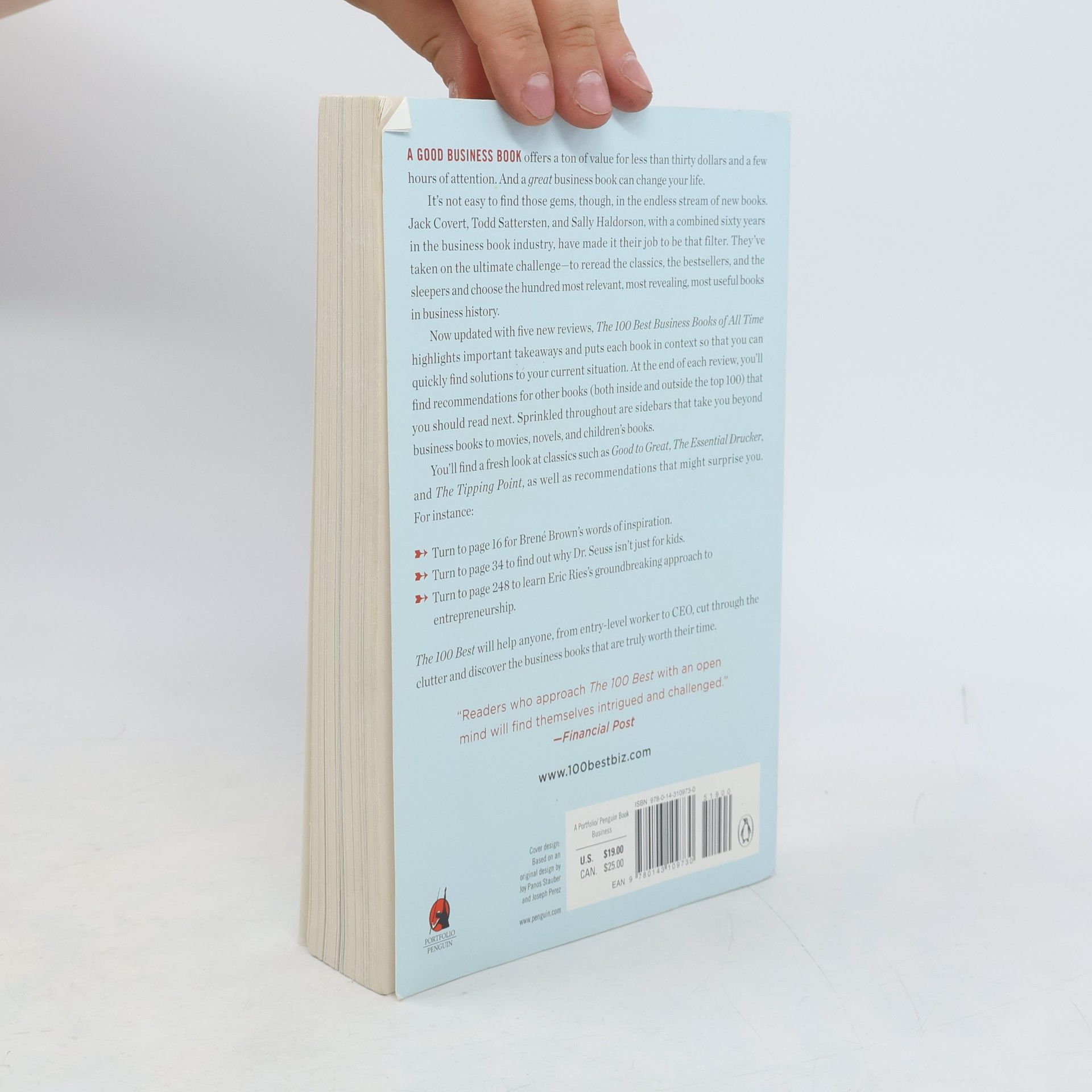 Jack Covert 100 Best Bus Bks Of All Time - Third Edition With 5 New Reviews and More...
