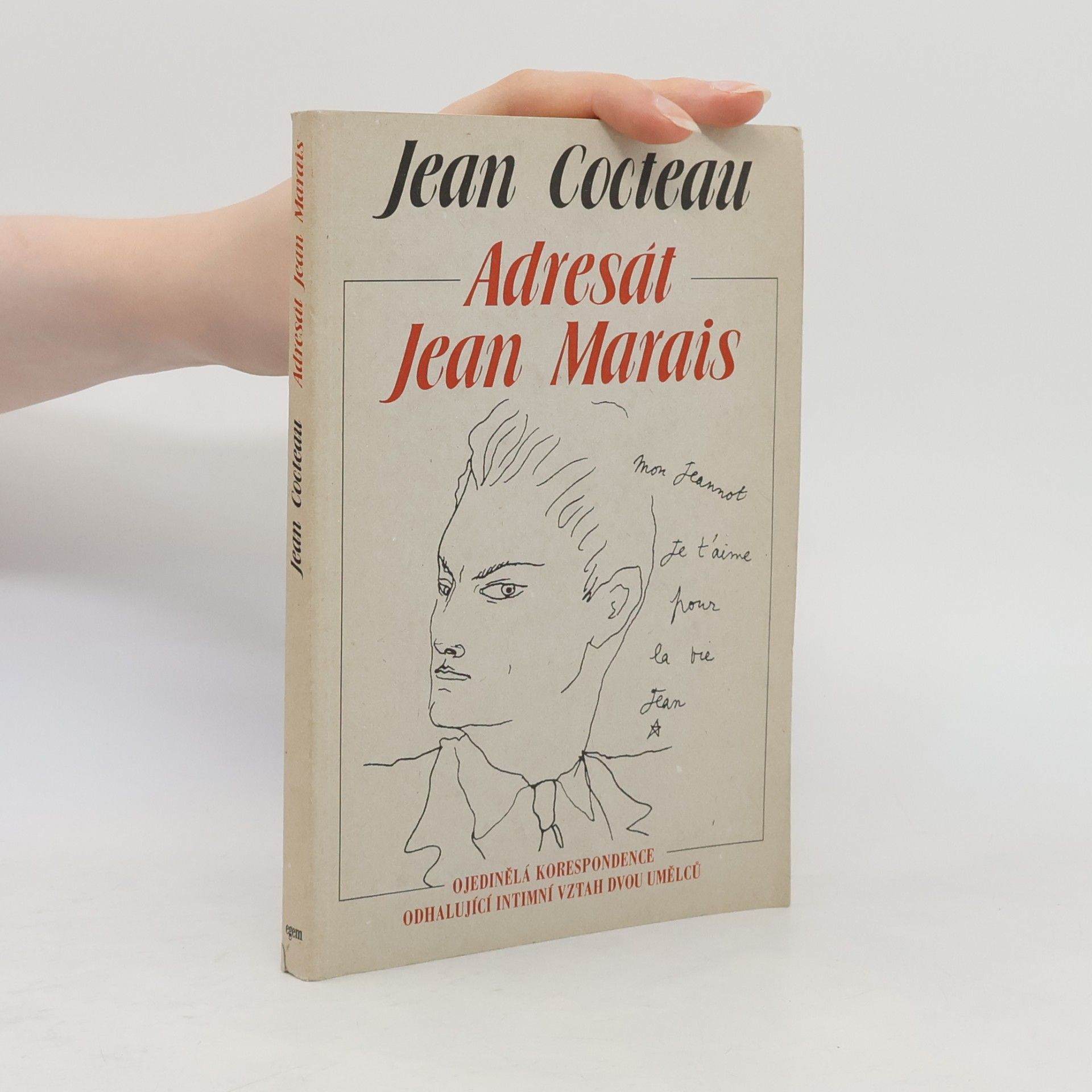 Jean Cocteau Adresát Jean Marais