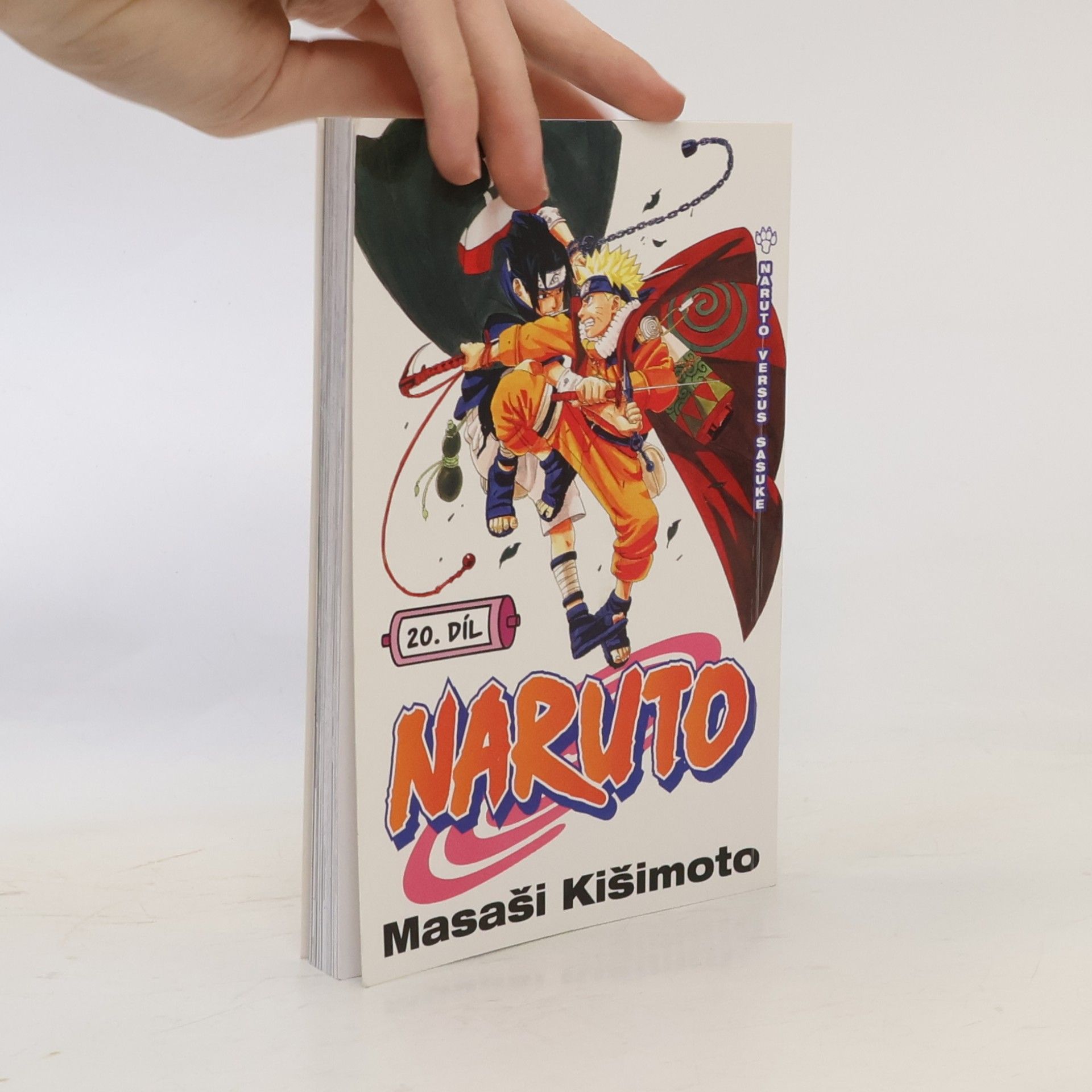 Masaši Kišimoto Naruto. 20. díl, Naruto versus Sasuke