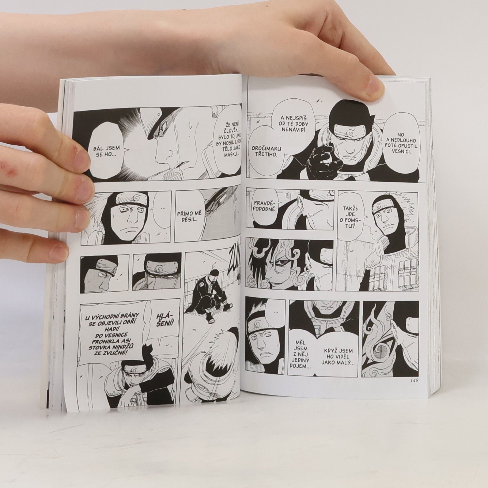 Masashi Kishimoto Naruto. 13. díl, Čúninské zkoušky - završení!!