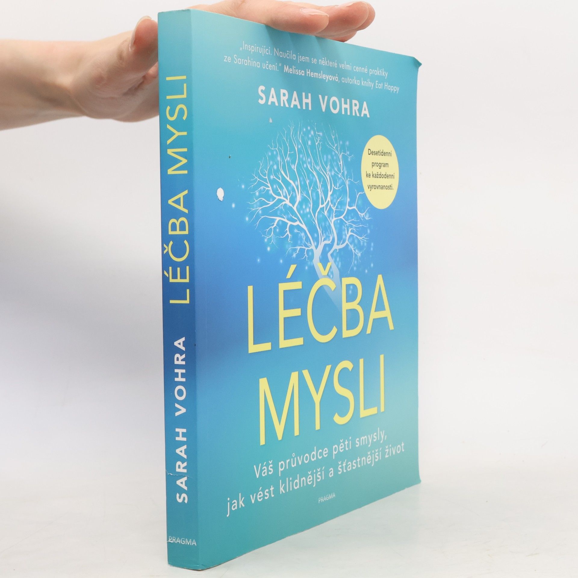 Sarah Vohra Léčba mysli : Váš průvodce pěti smysly, jak vést klidnější a šťastnější život
