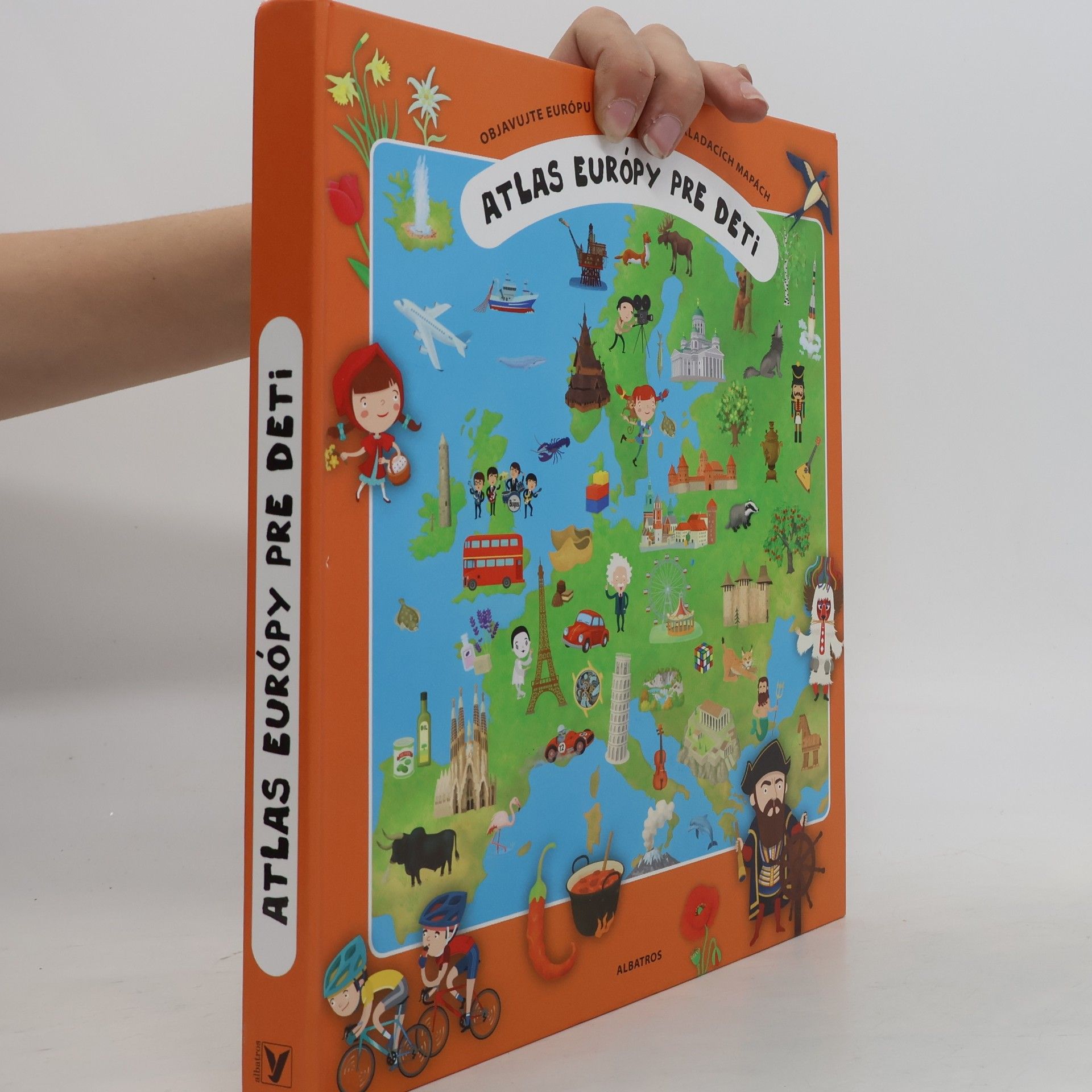 Alena Naďová Atlas Európy pre deti