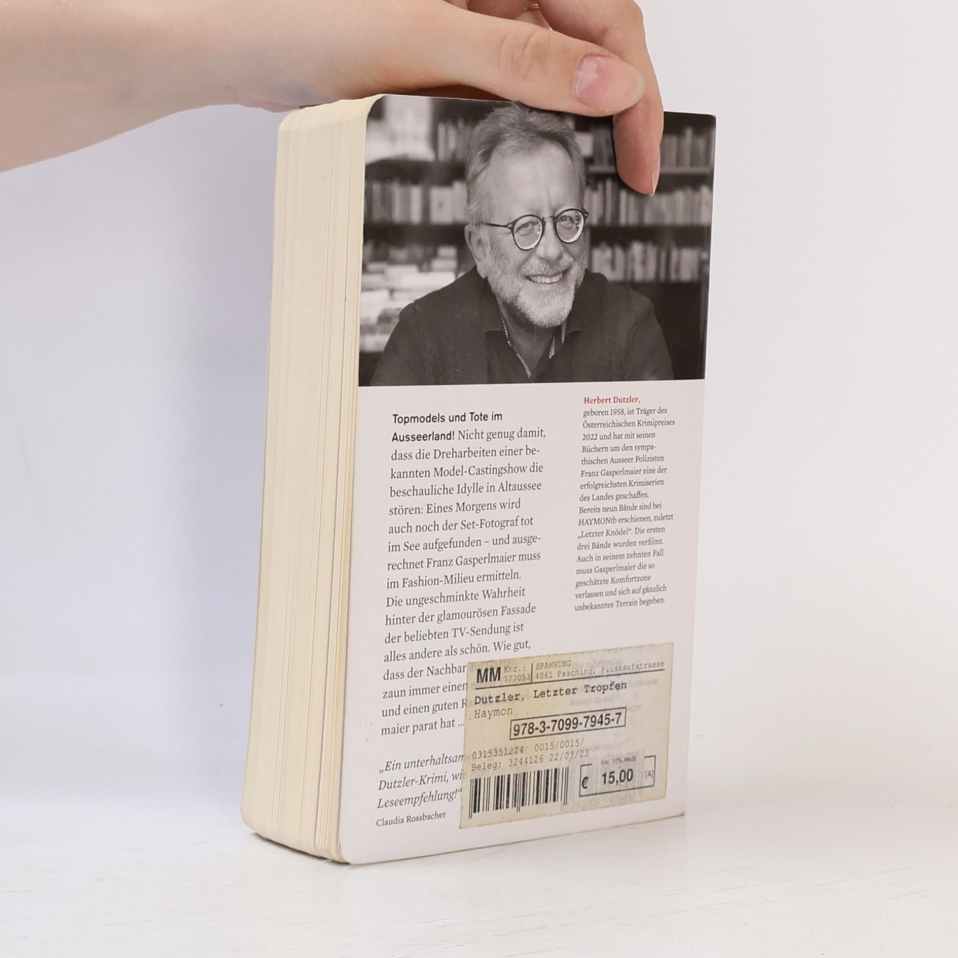 Herbert Dutzler Letzter Tropfen