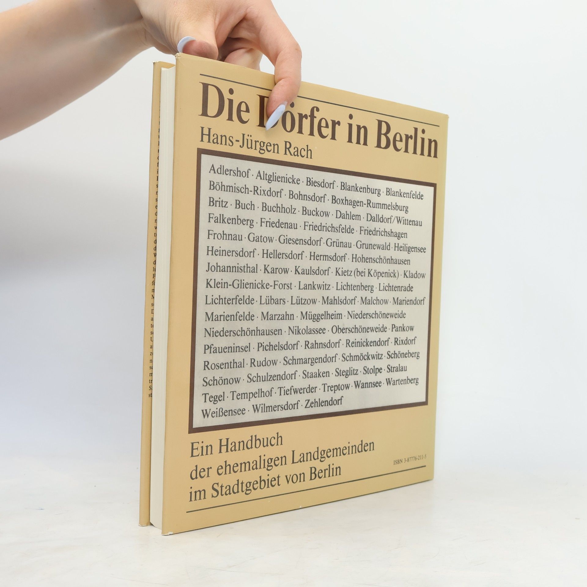 Hans-Jürgen Rach Die Dörfer in Berlin