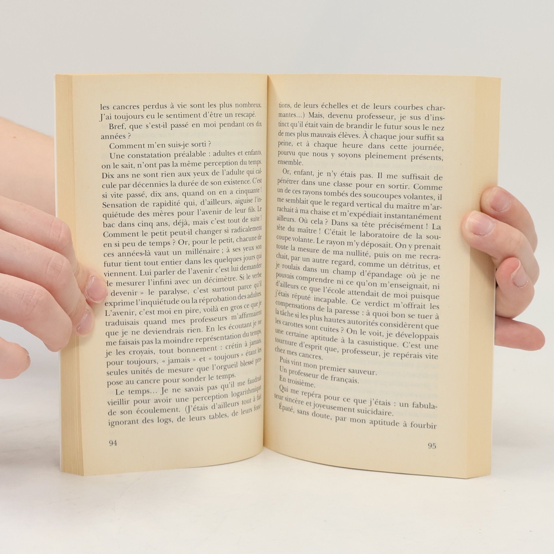 Daniel Pennac Chagrin d'école. Schulkummer, französische Ausgabe