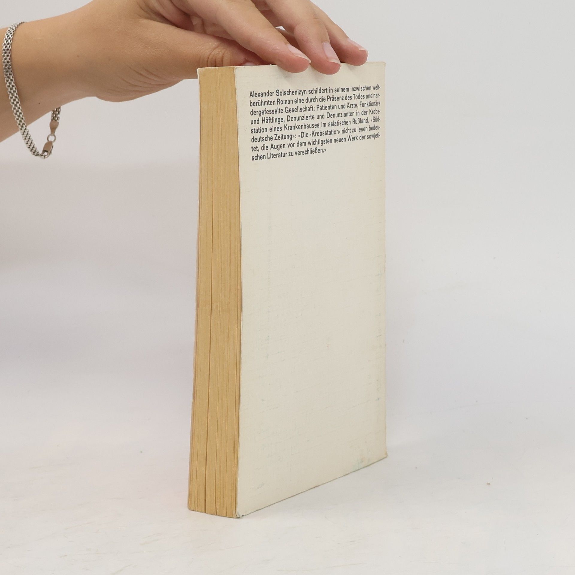 Alexandr Isajevič Solženicyn Krebsstation. Roman in zwei Büchern. Buch 1
