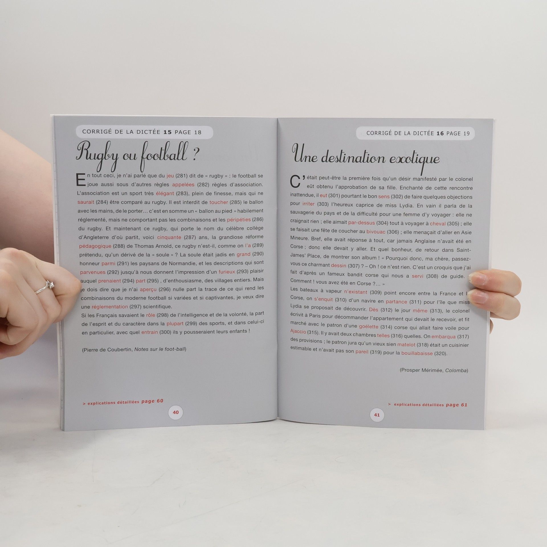 Valentine Masson Cahier de dictées pour adultes