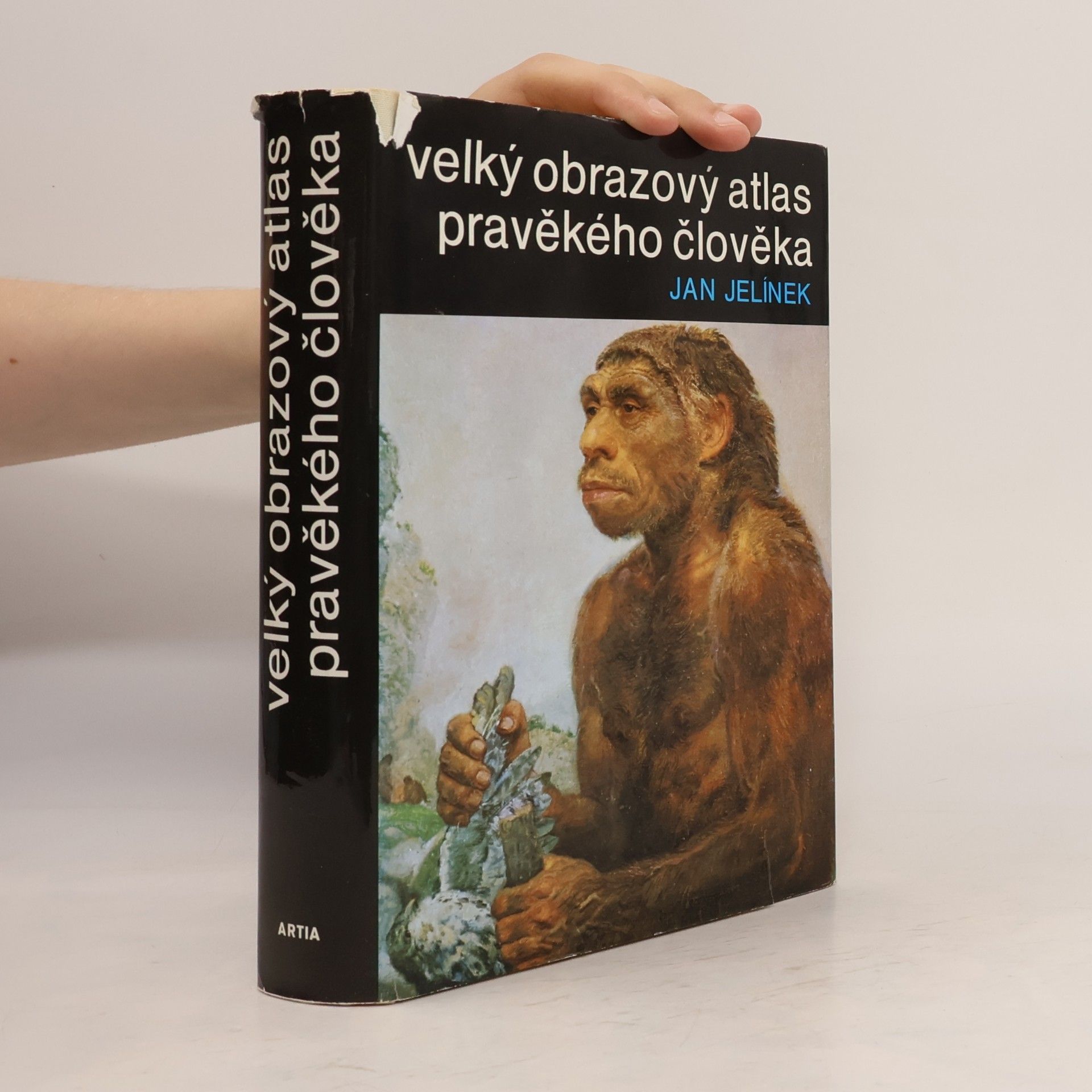 Jan Jelínek Velký obrazový atlas pravěkého člověka