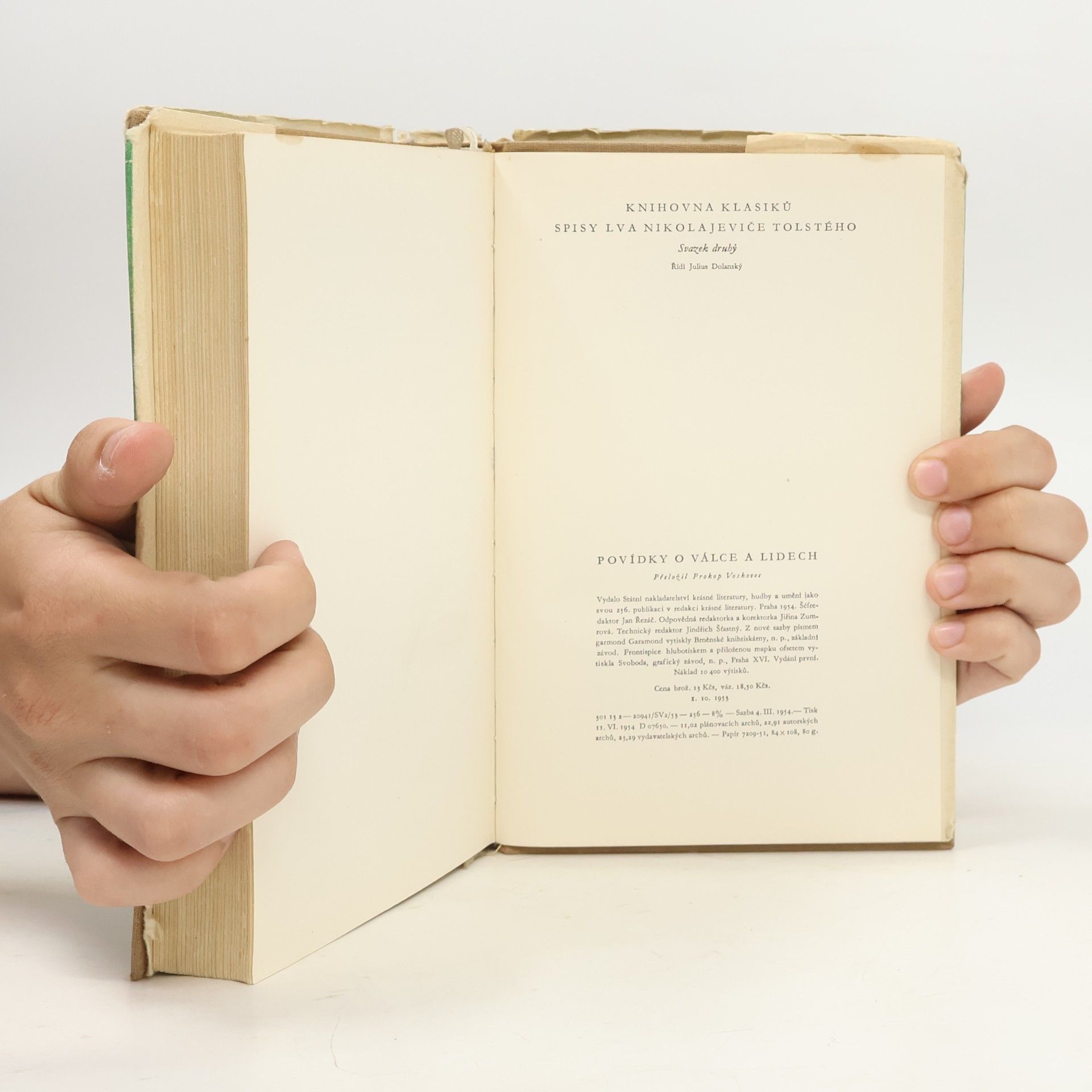 Lew Nikolajewitsch Tolstoi Povídky o válce a lidech