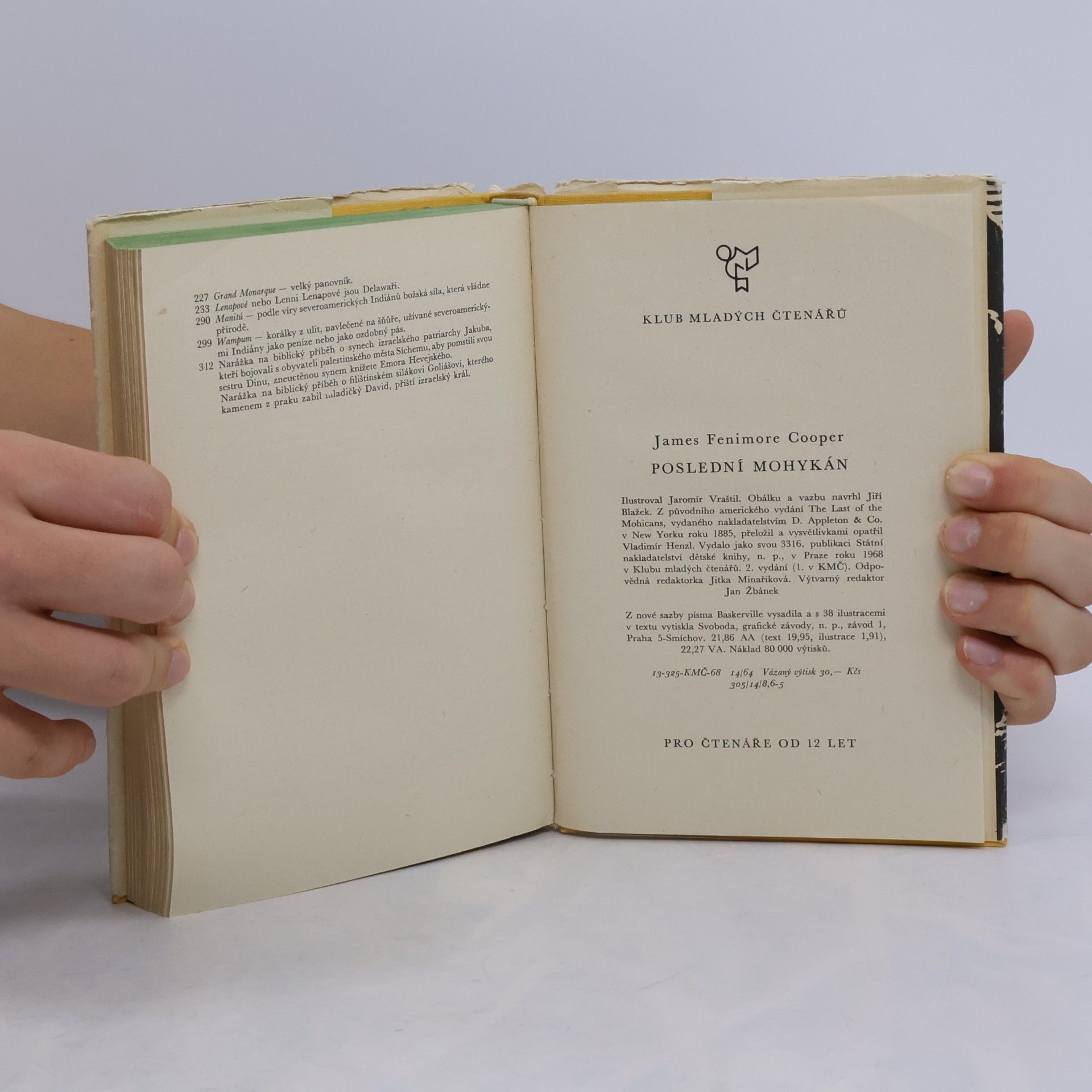 James Fenimore Cooper Poslední Mohykán