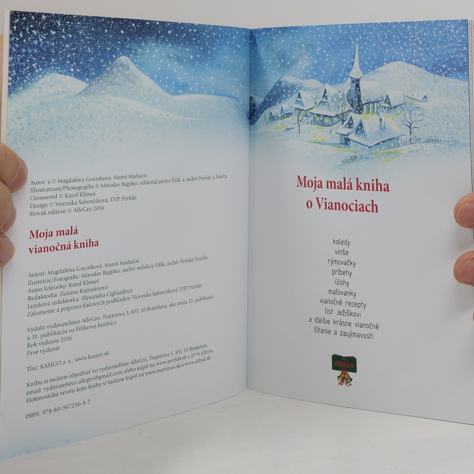 Maroš Madačov Moja malá kniha o Vianociach