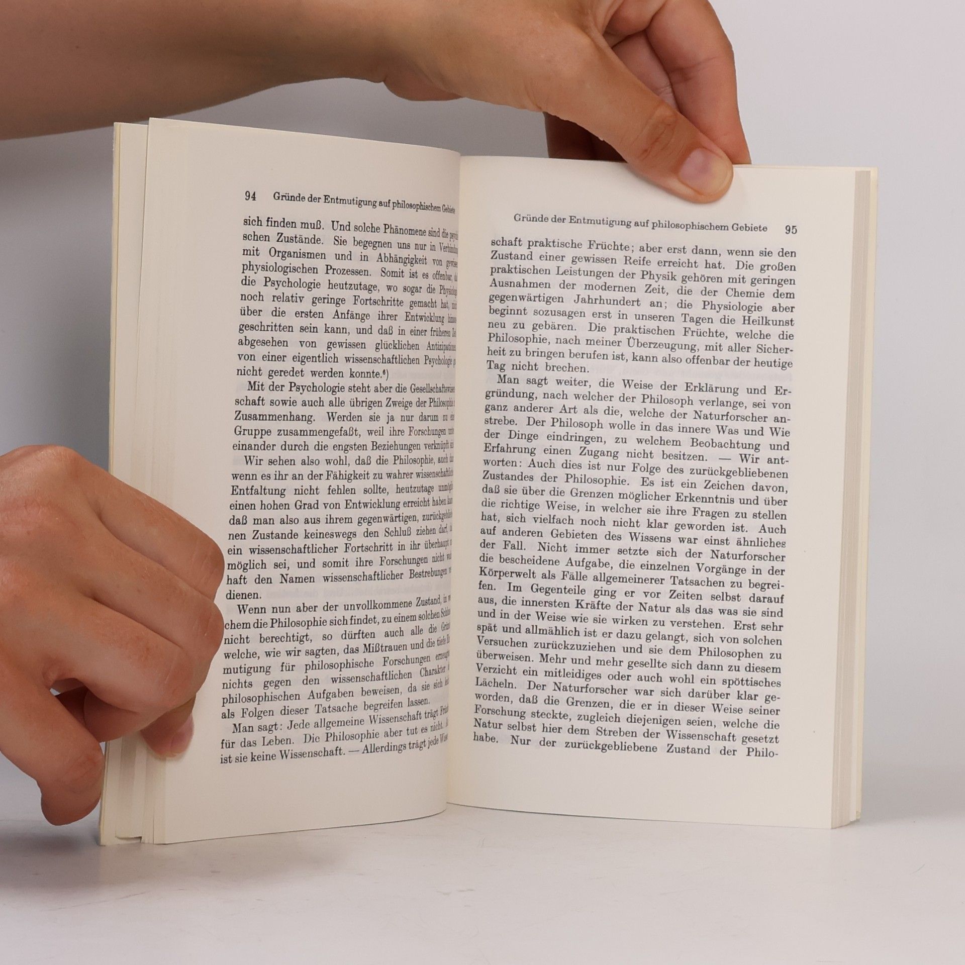 Franz Brentano Über die Zukunft der Philosophie