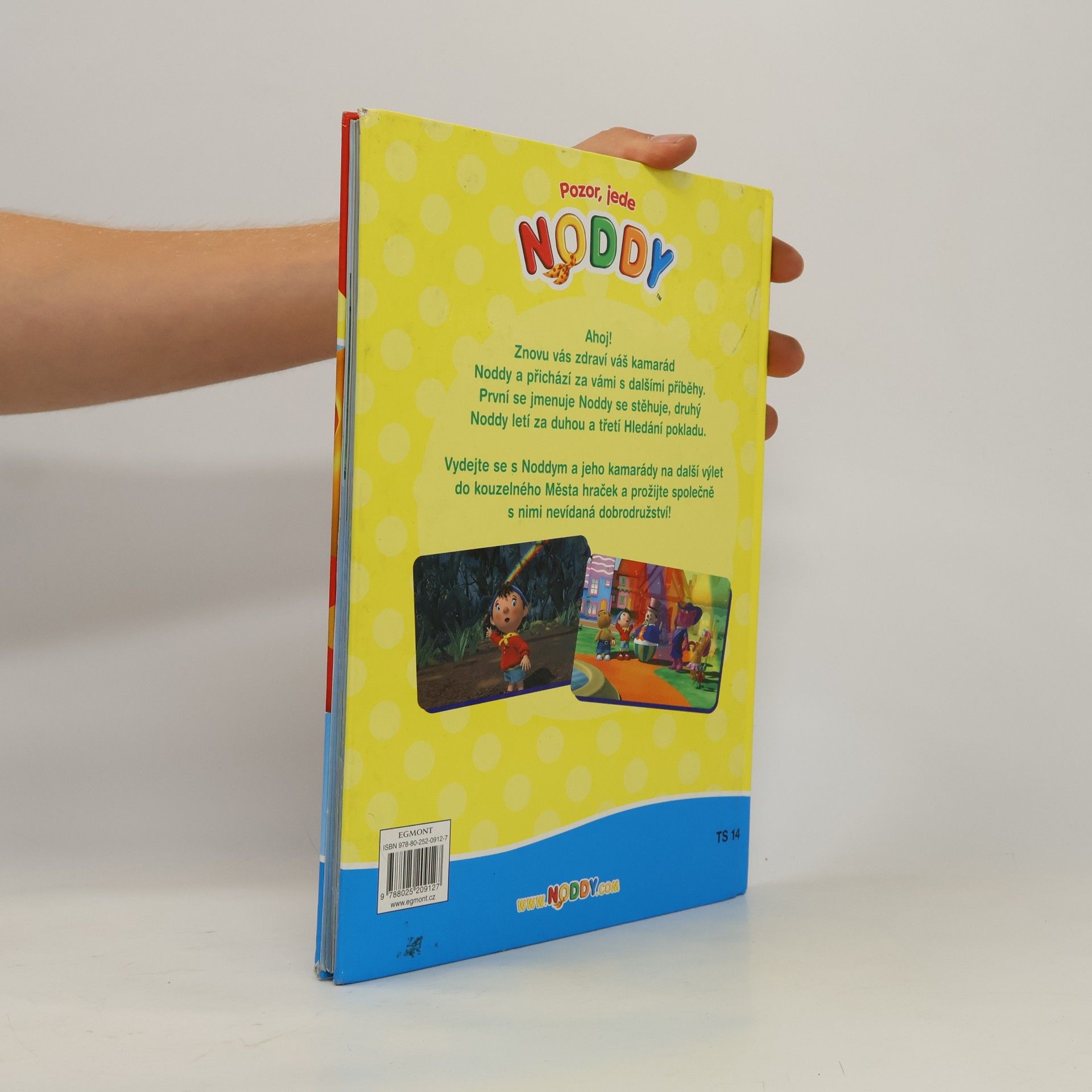 Jana Lebdušková Noddy letí za duhou : tři příběhy v jedné knize