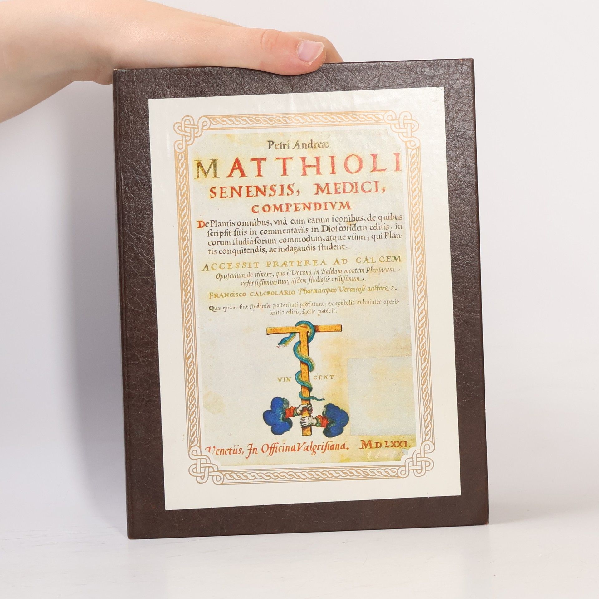 Petri Andreae Matthioli Senensis, Medici, Compendium
