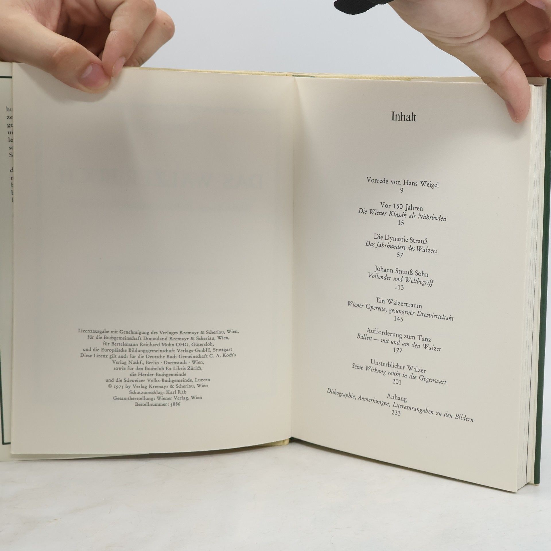 Franz Endler Das Walzer-Buch