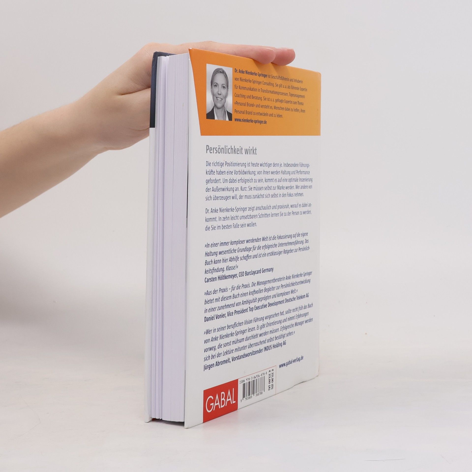 Anke Nienkerke-Springer Whitebooks: Personal Branding durch Fokussierung