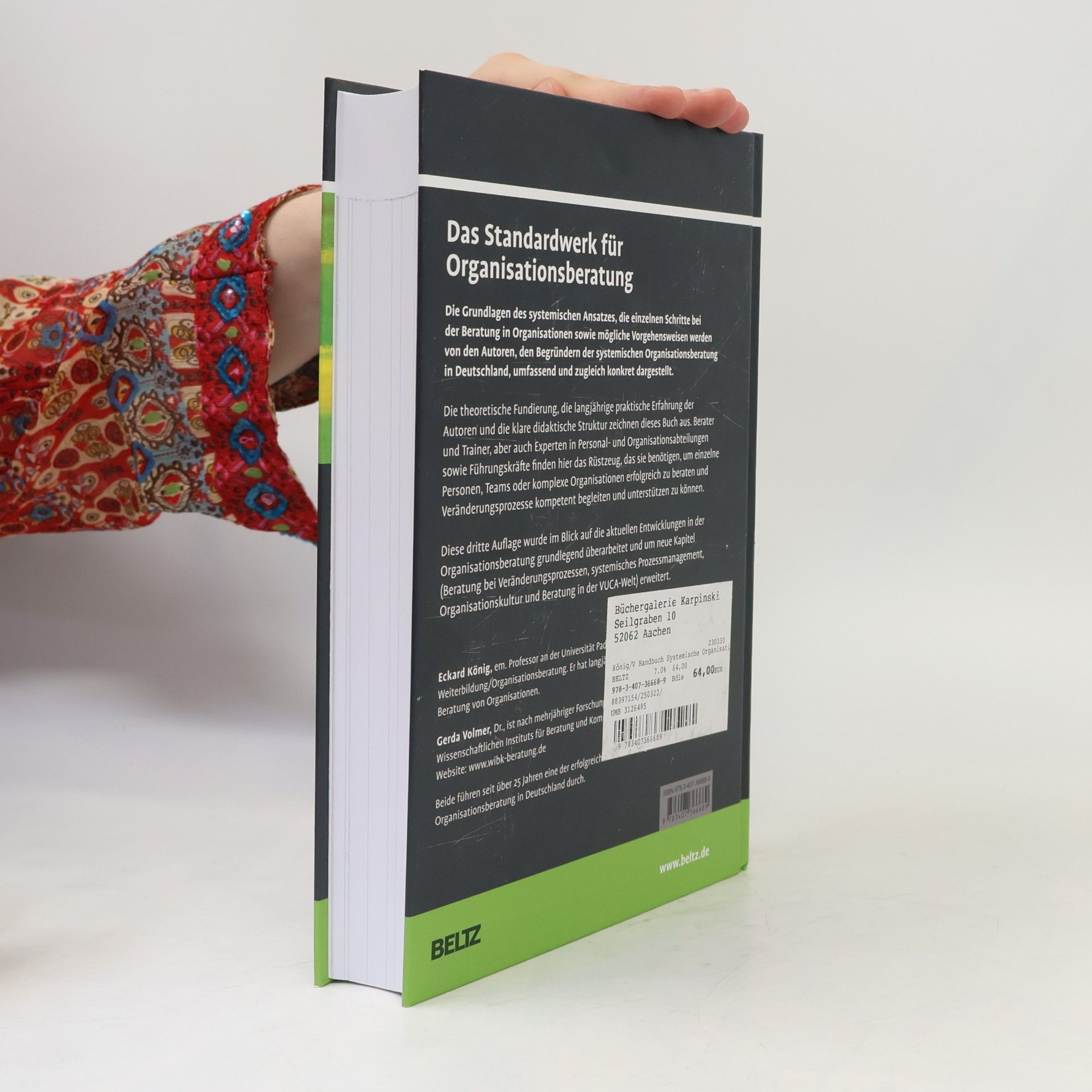 Eckard König Handbuch Systemische Organisationsberatung
