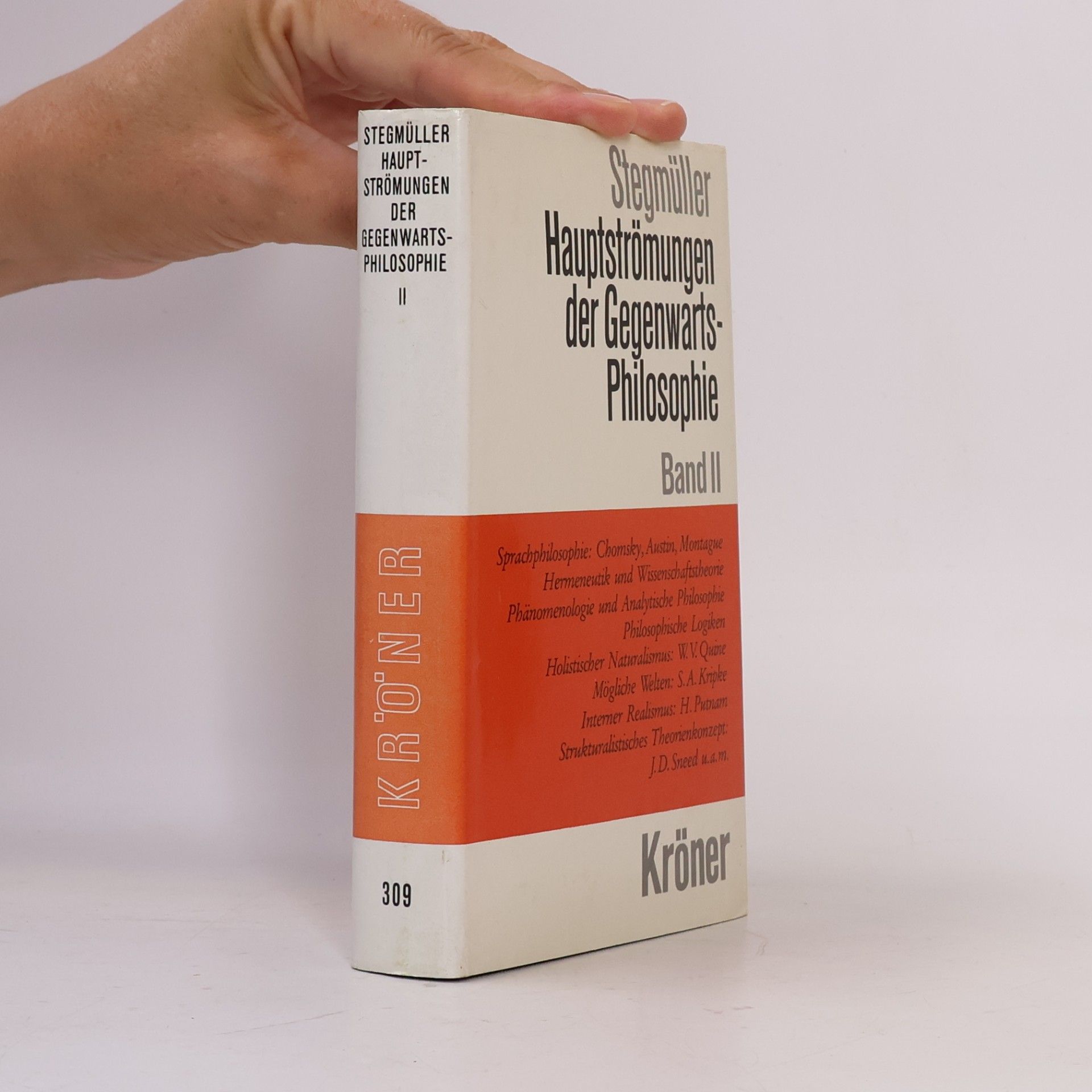Kröners Taschenausgaben - 2: Hauptströmungen der Gegenwartsphilosophie