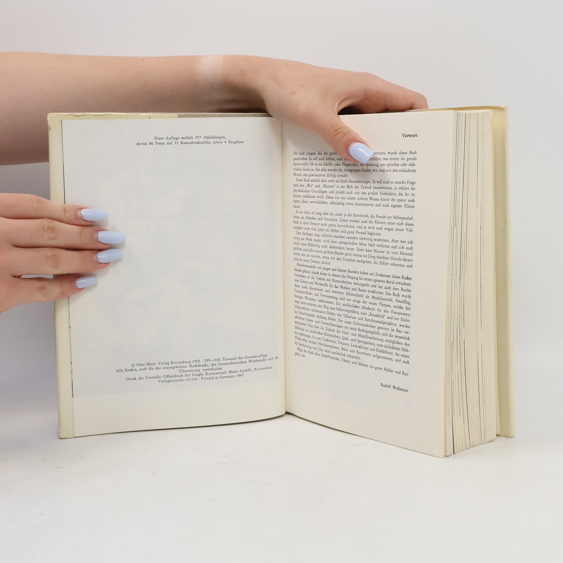 Rudolf Wollmann Werkbuch für Jungen