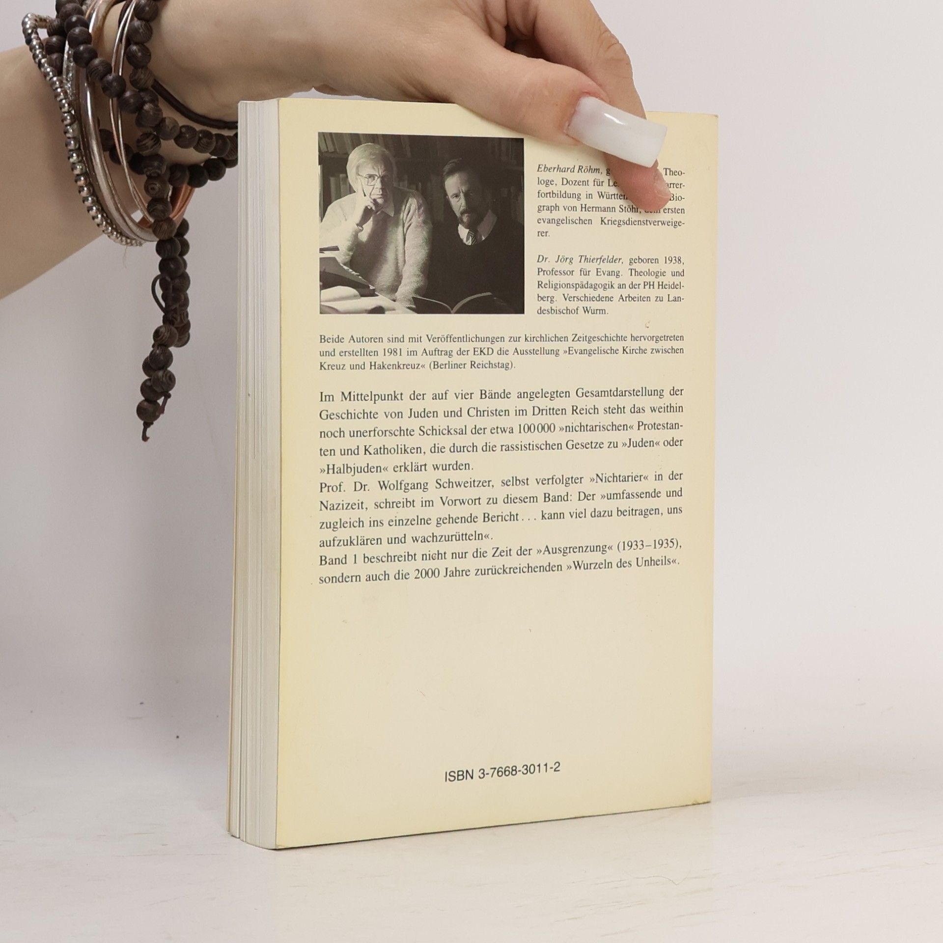 Eberhard Röhm Calwer Taschenbibliothek - 1: Juden, Christen, Deutsche, 1933-1945