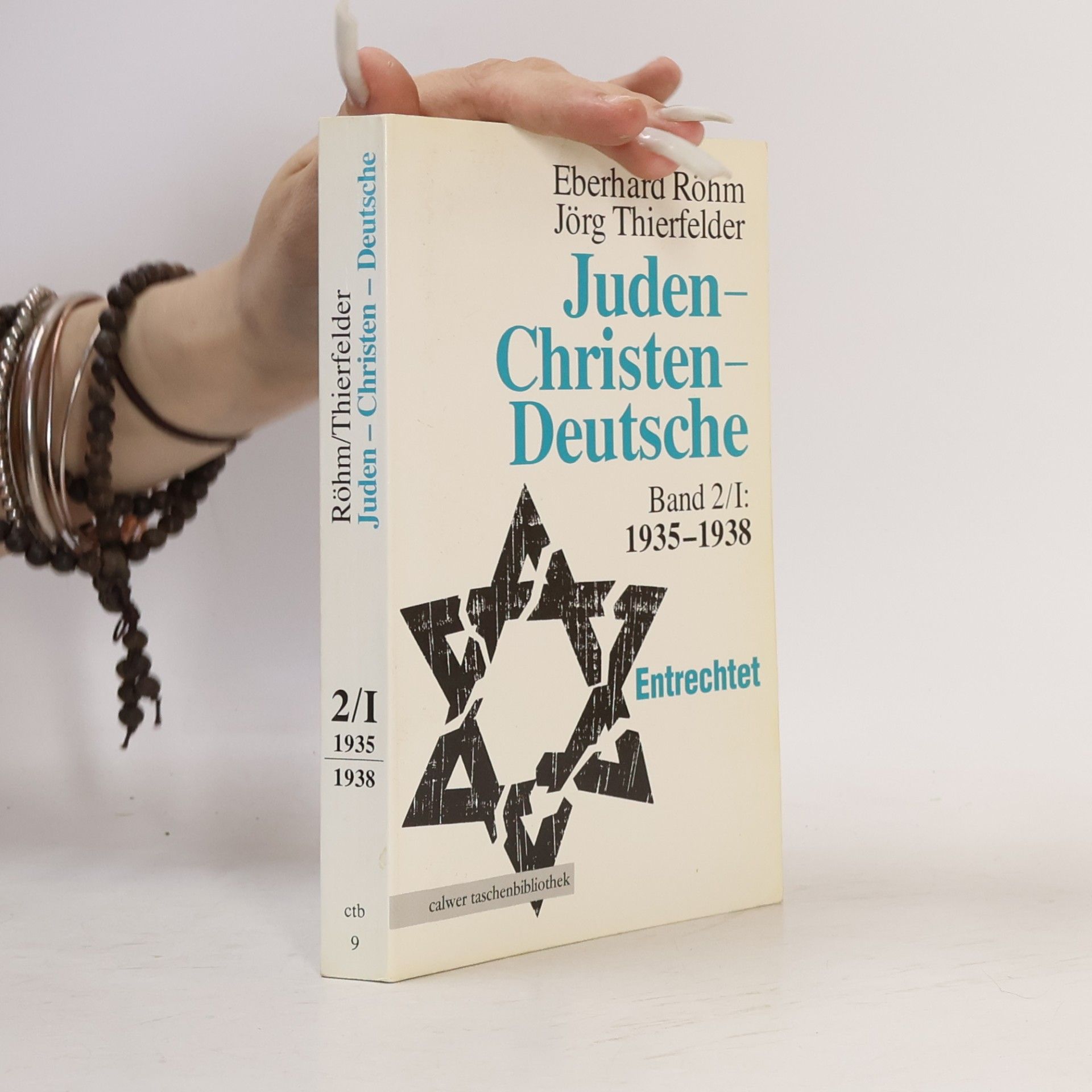 Calwer Taschenbibliothek, Bd.9, Juden, Christen, Deutsche 1933-1945